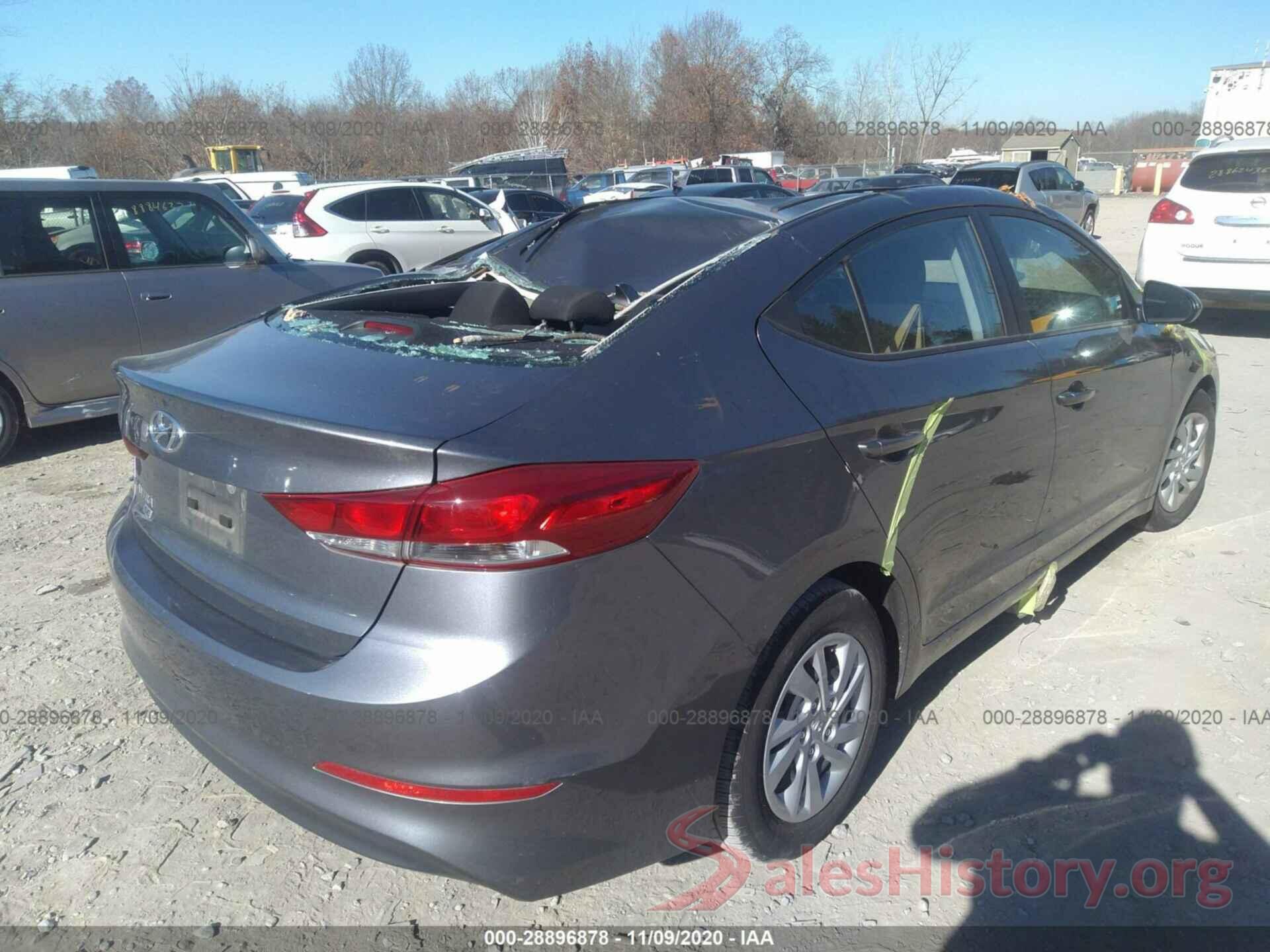 5NPD74LF3JH388821 2018 HYUNDAI ELANTRA