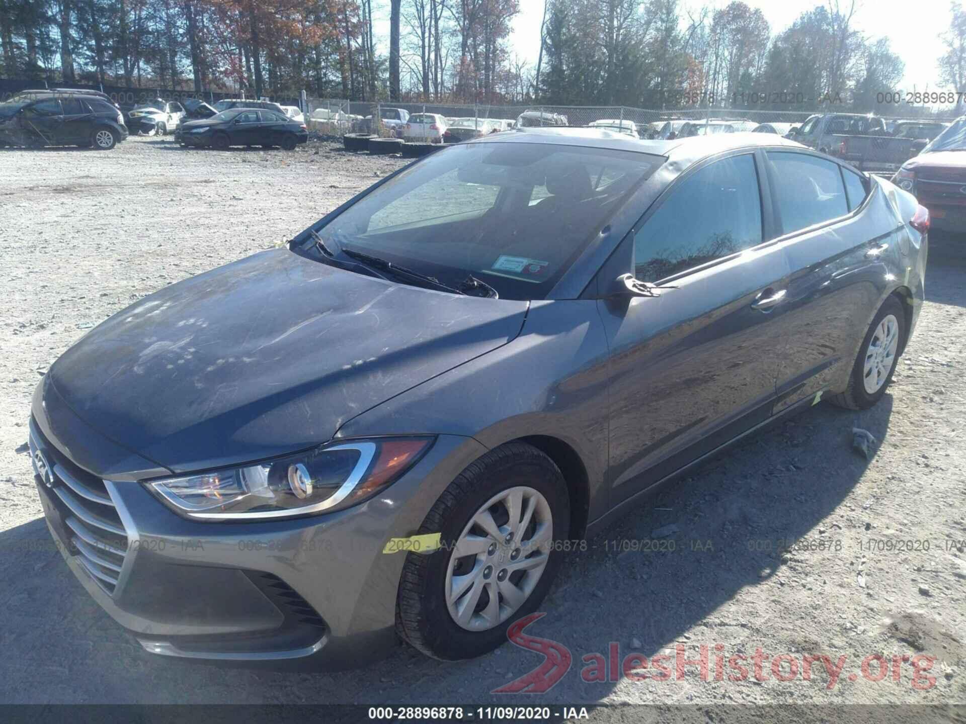 5NPD74LF3JH388821 2018 HYUNDAI ELANTRA