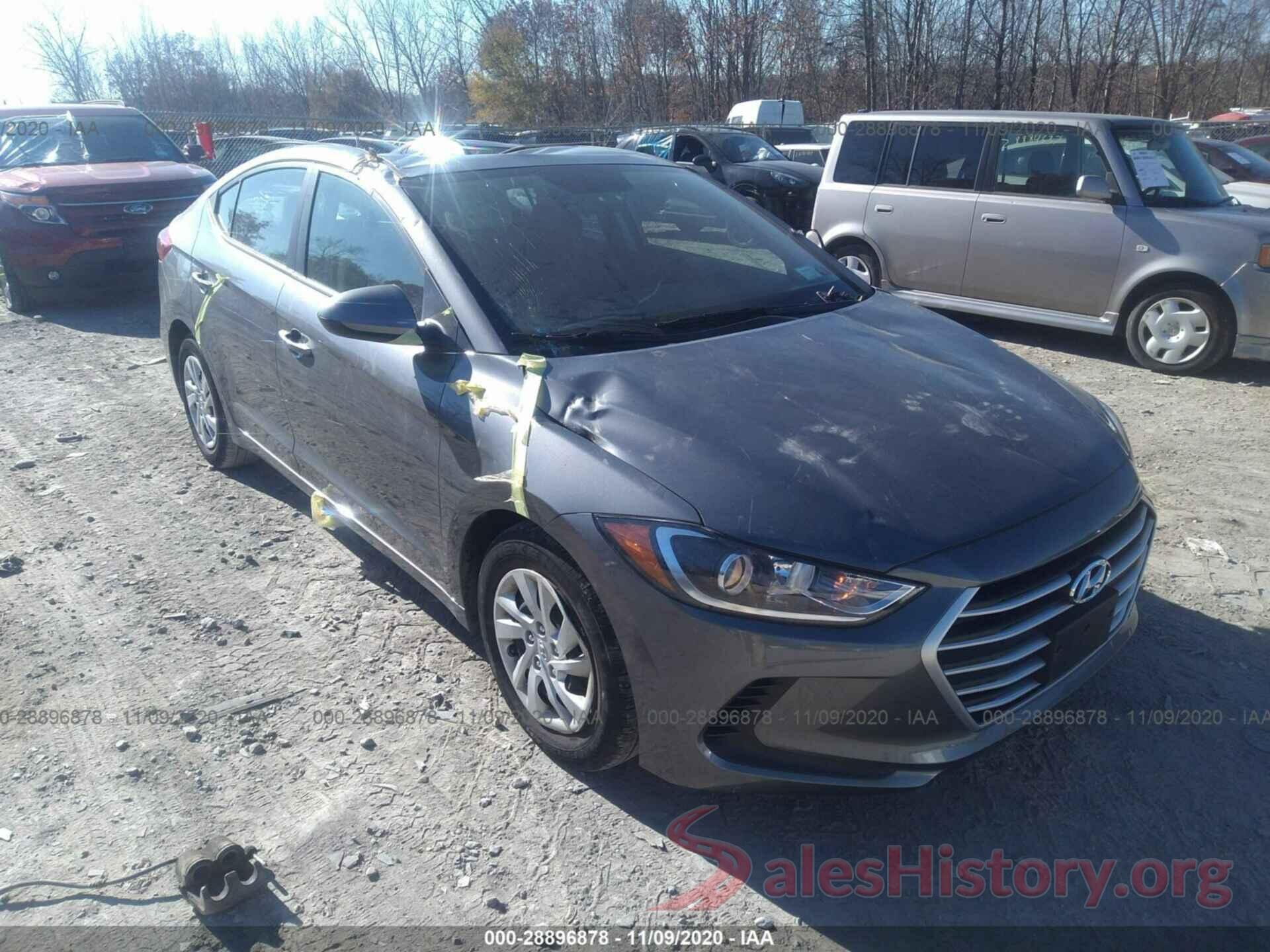 5NPD74LF3JH388821 2018 HYUNDAI ELANTRA