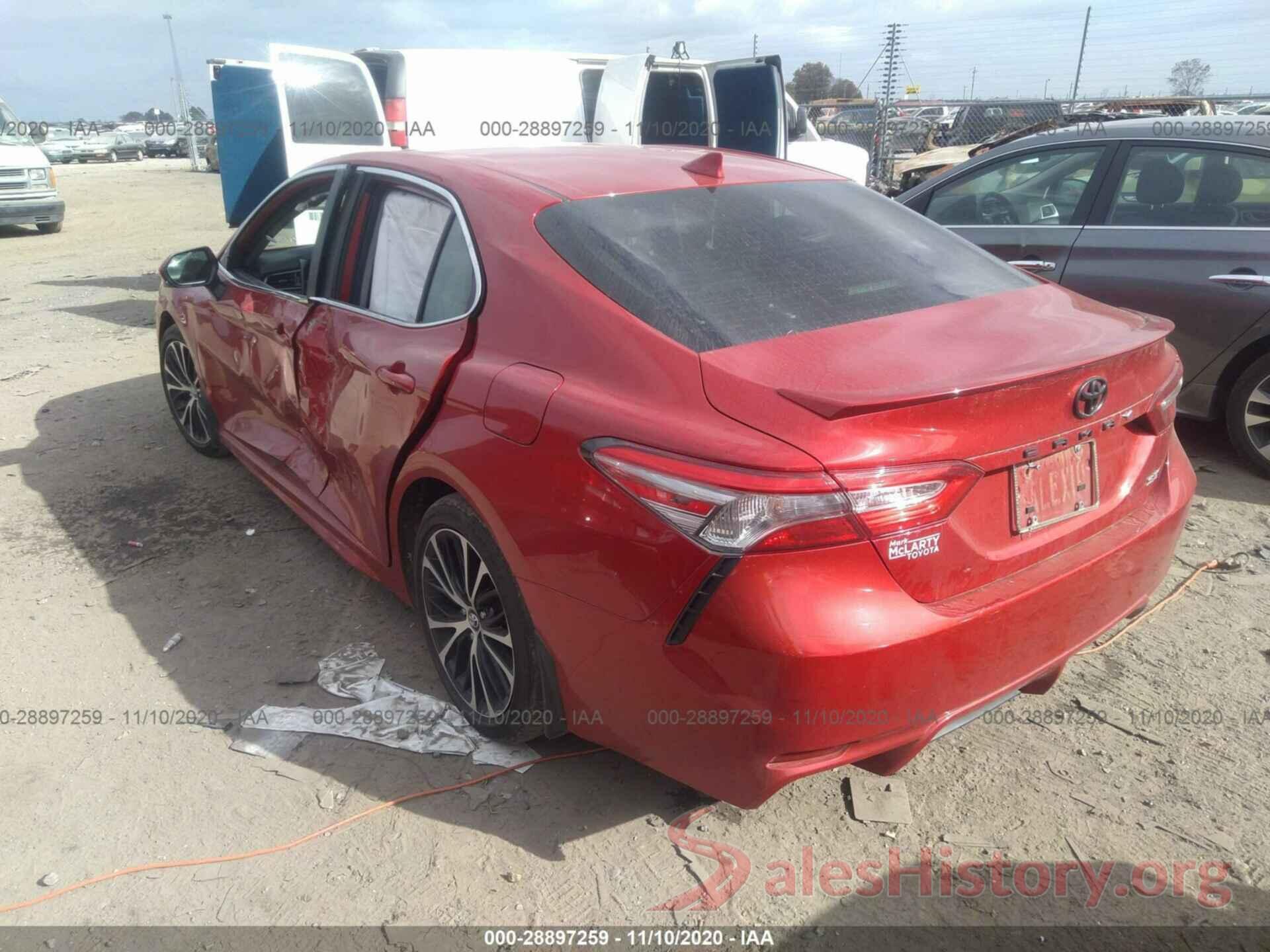 4T1B11HK3KU272728 2019 TOYOTA CAMRY