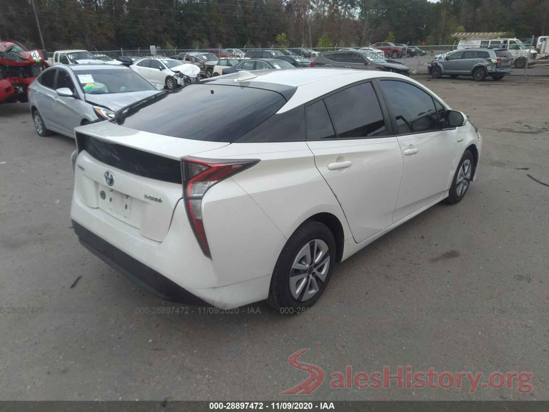 JTDKARFU0G3023002 2016 TOYOTA PRIUS