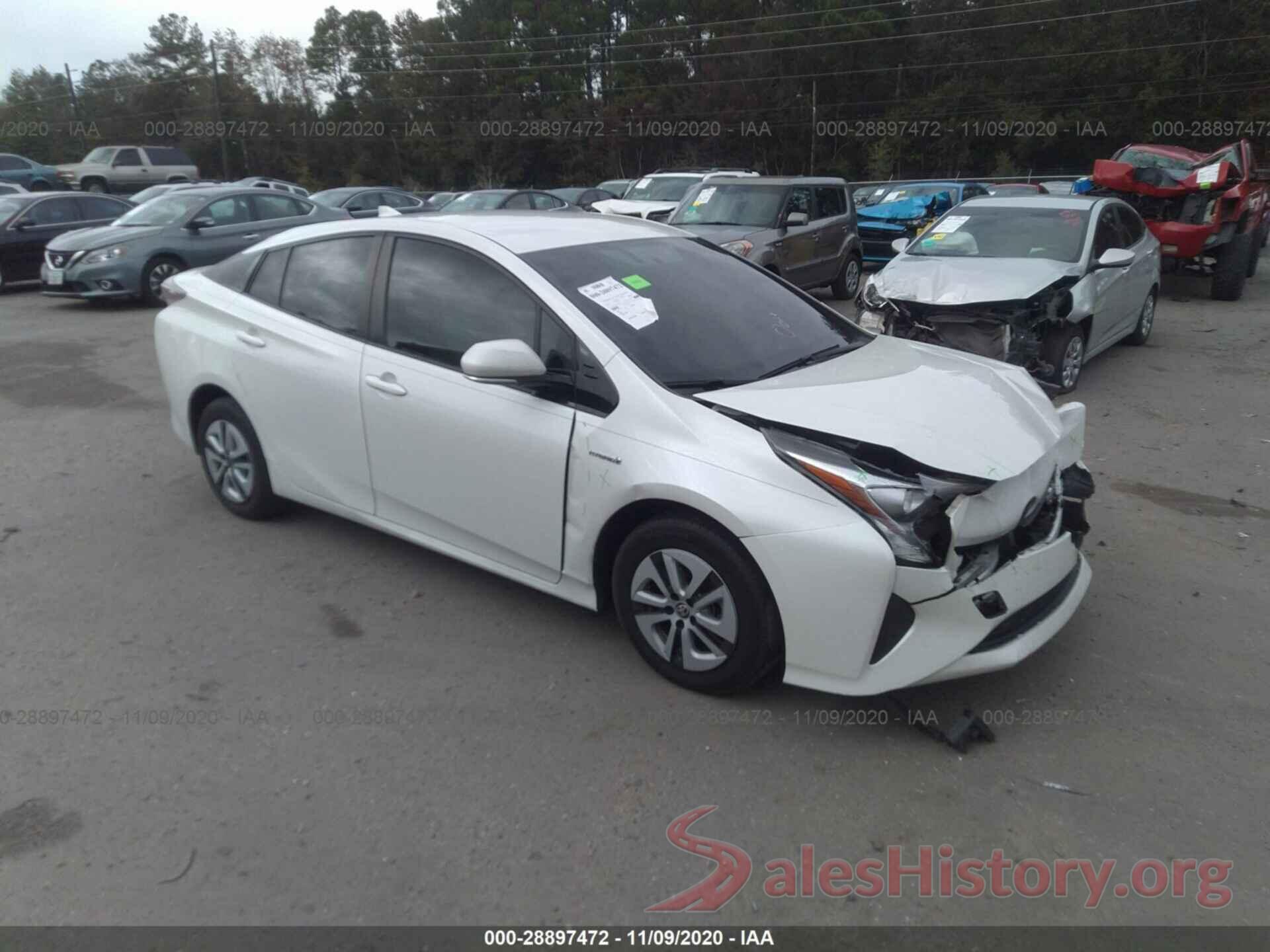 JTDKARFU0G3023002 2016 TOYOTA PRIUS