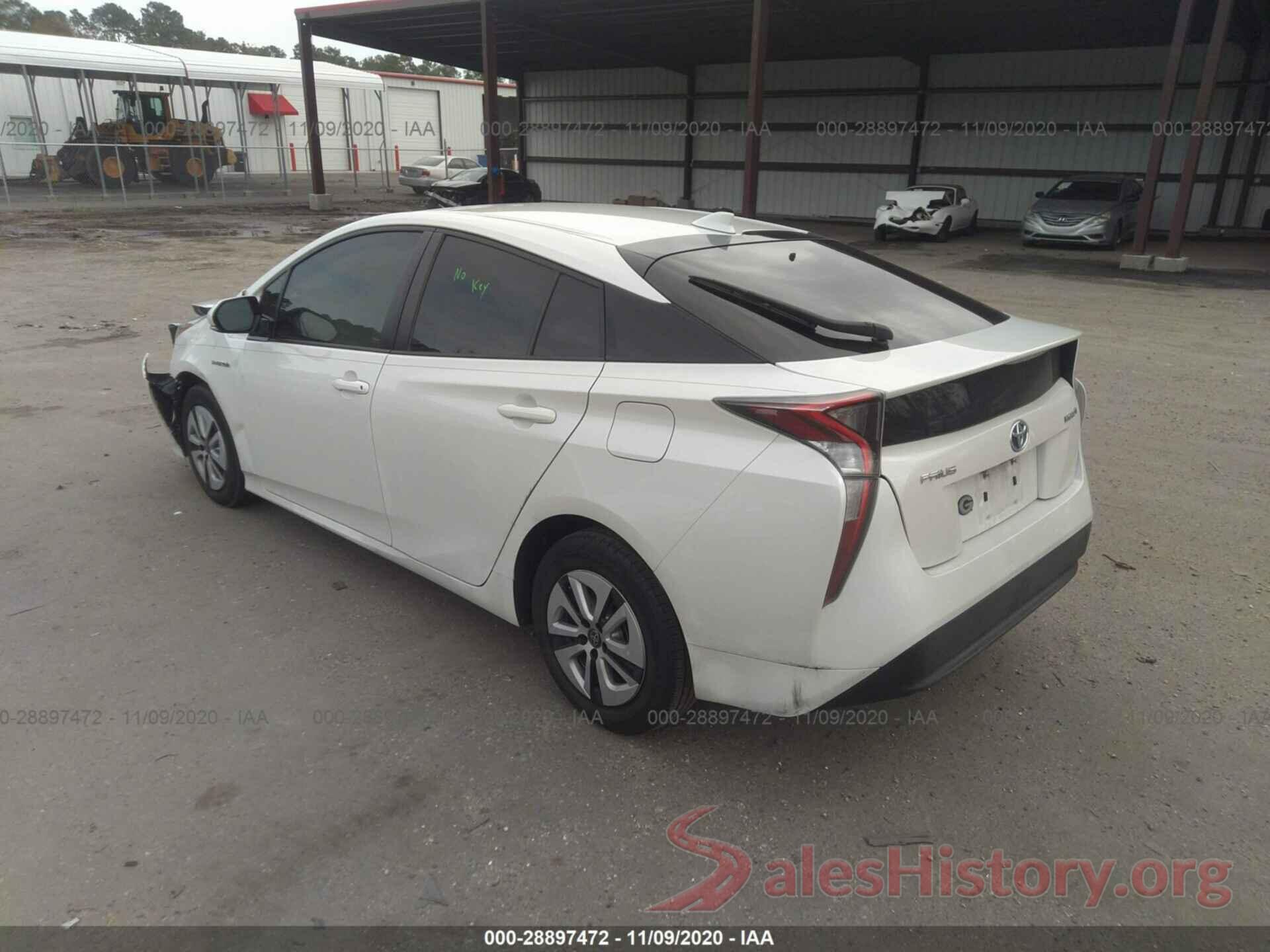 JTDKARFU0G3023002 2016 TOYOTA PRIUS