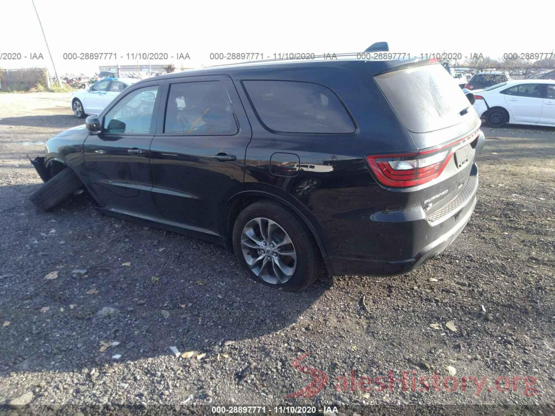 1C4RDJDG3LC260341 2020 DODGE DURANGO