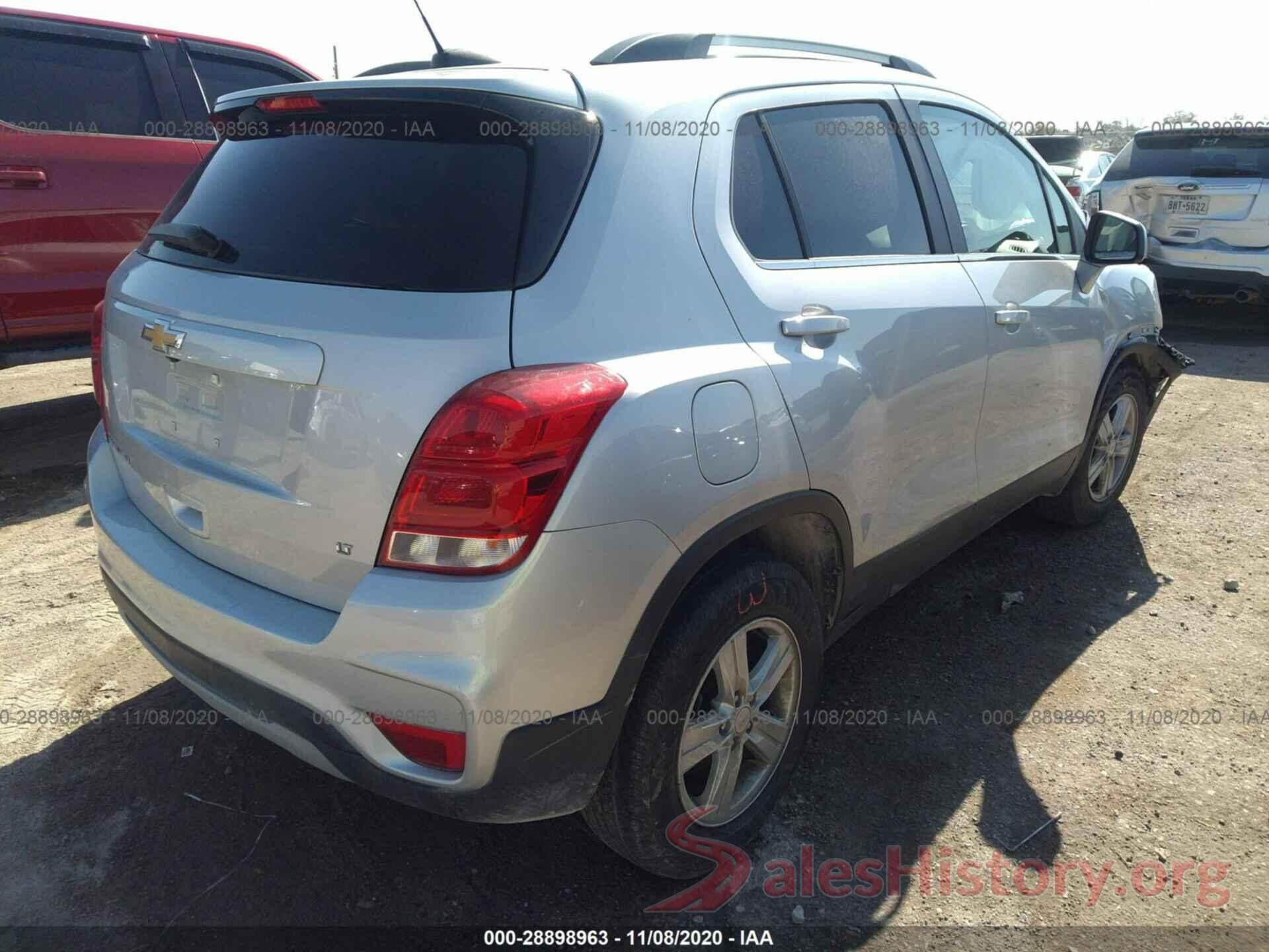 3GNCJPSB0LL163909 2020 CHEVROLET TRAX