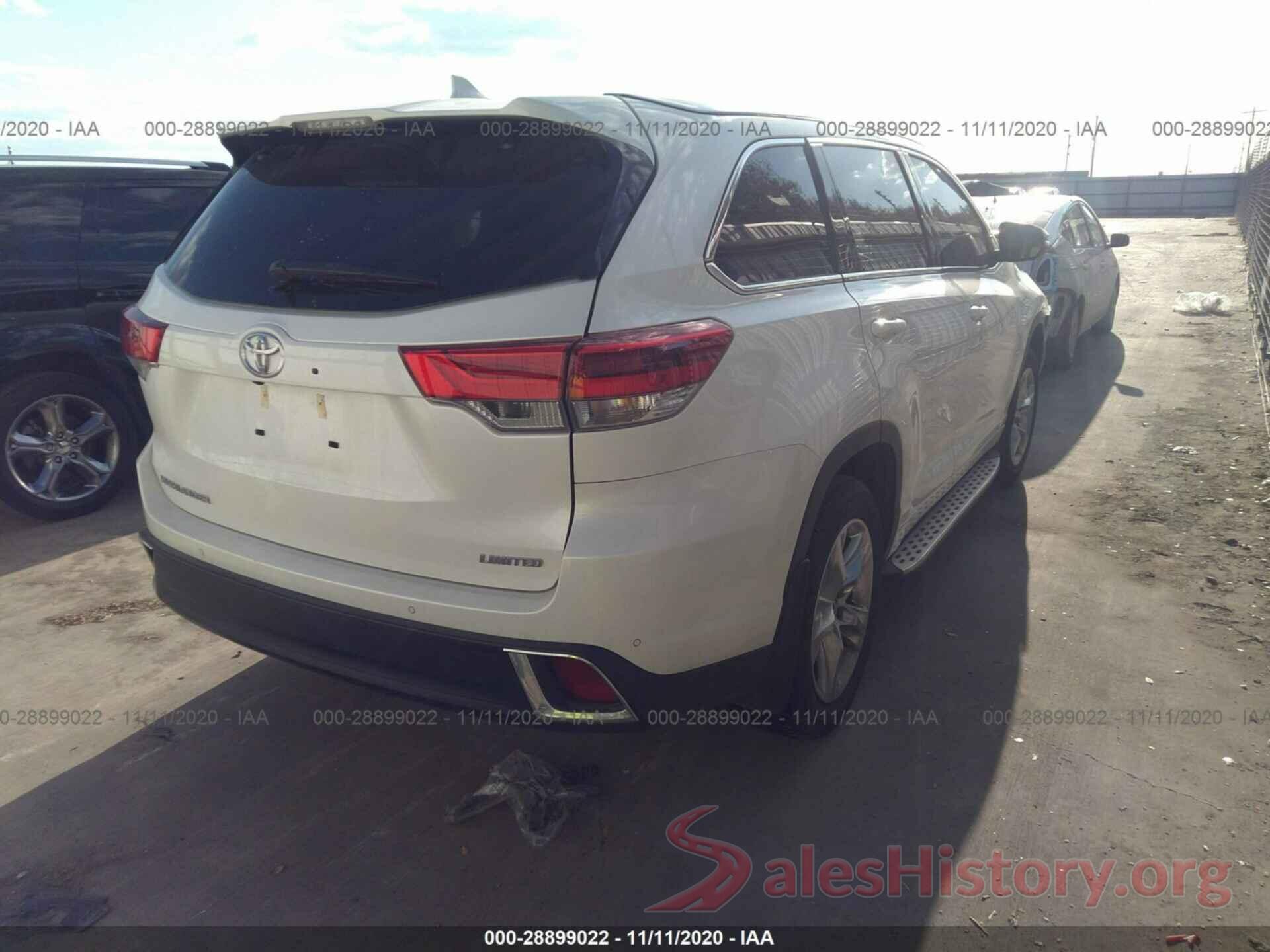 5TDYZRFH8KS363057 2019 TOYOTA HIGHLANDER