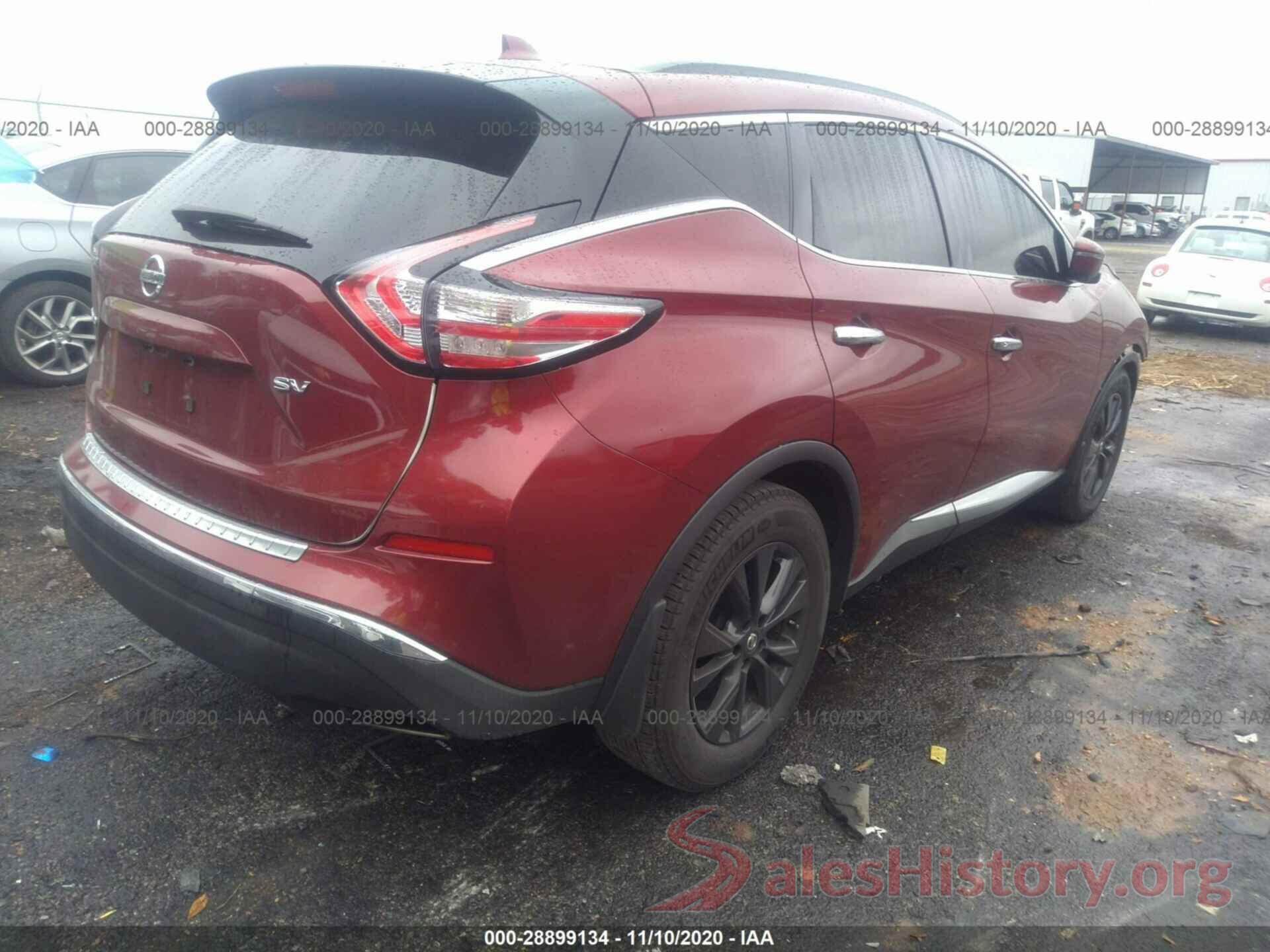 5N1AZ2MG6JN192134 2018 NISSAN MURANO