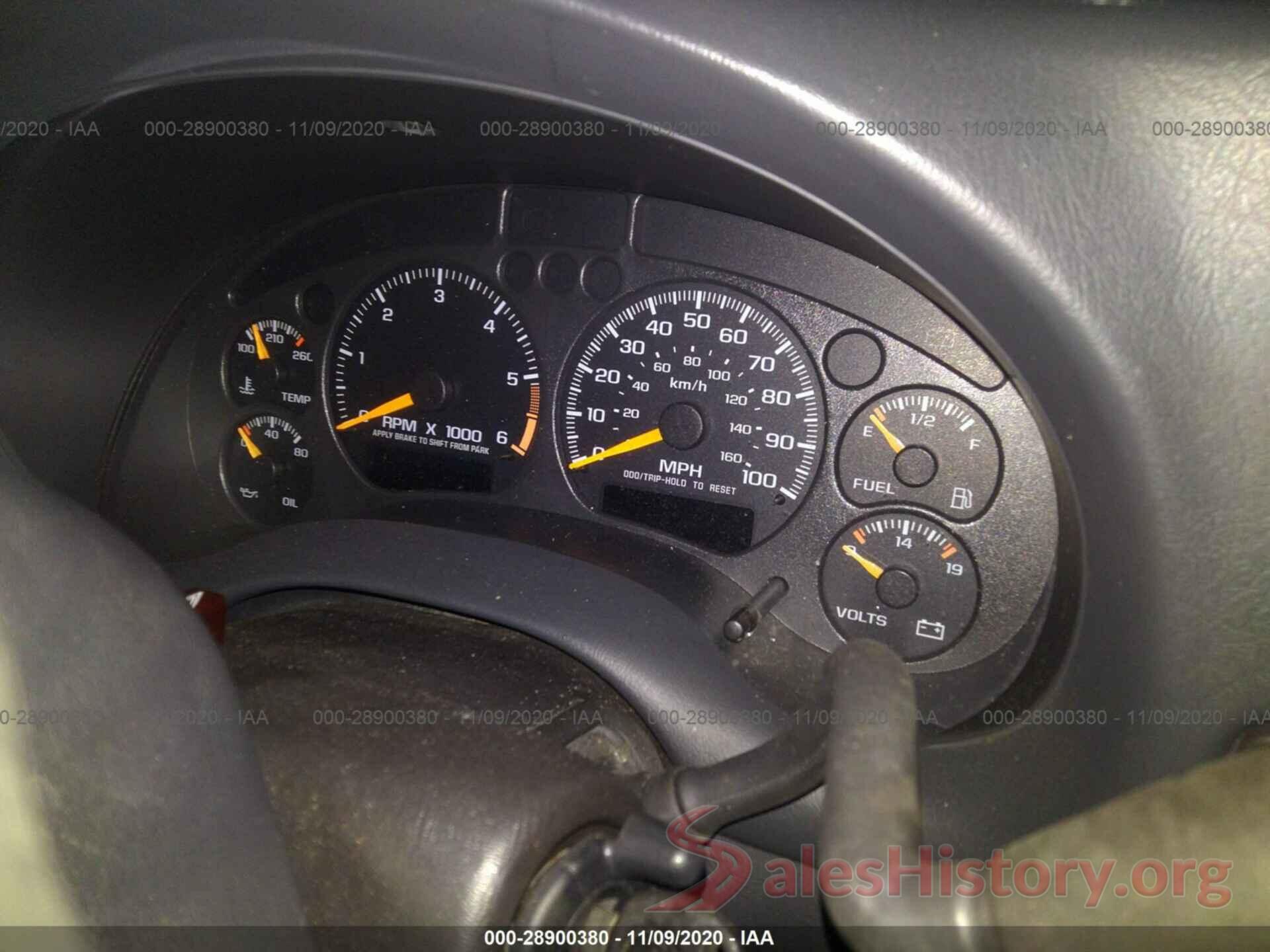 1GNDT13W6Y2273787 2000 CHEVROLET BLAZER