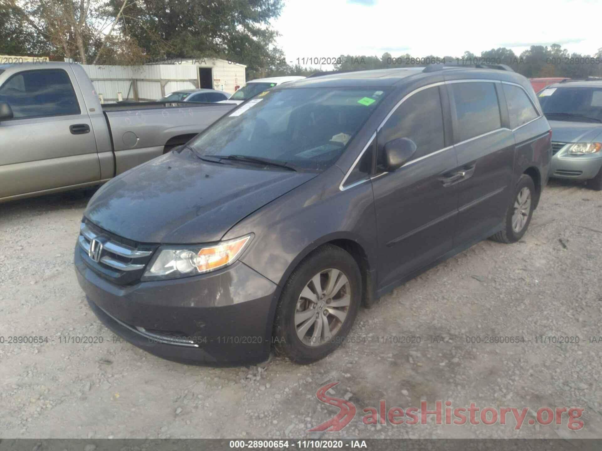 5FNRL5H67GB003106 2016 HONDA ODYSSEY