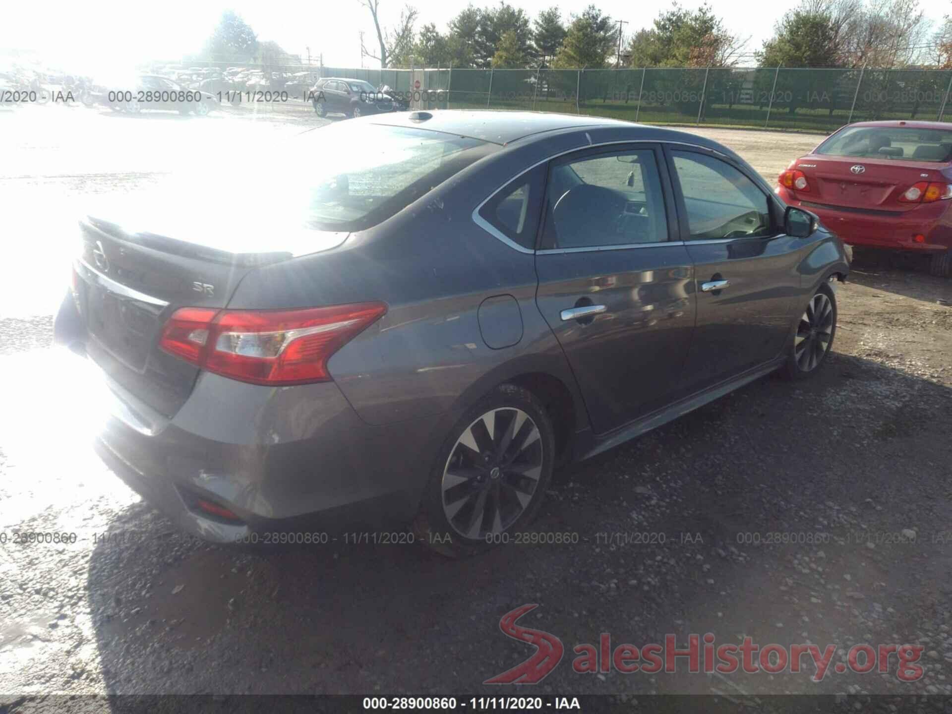 3N1AB7AP8KY293161 2019 NISSAN SENTRA