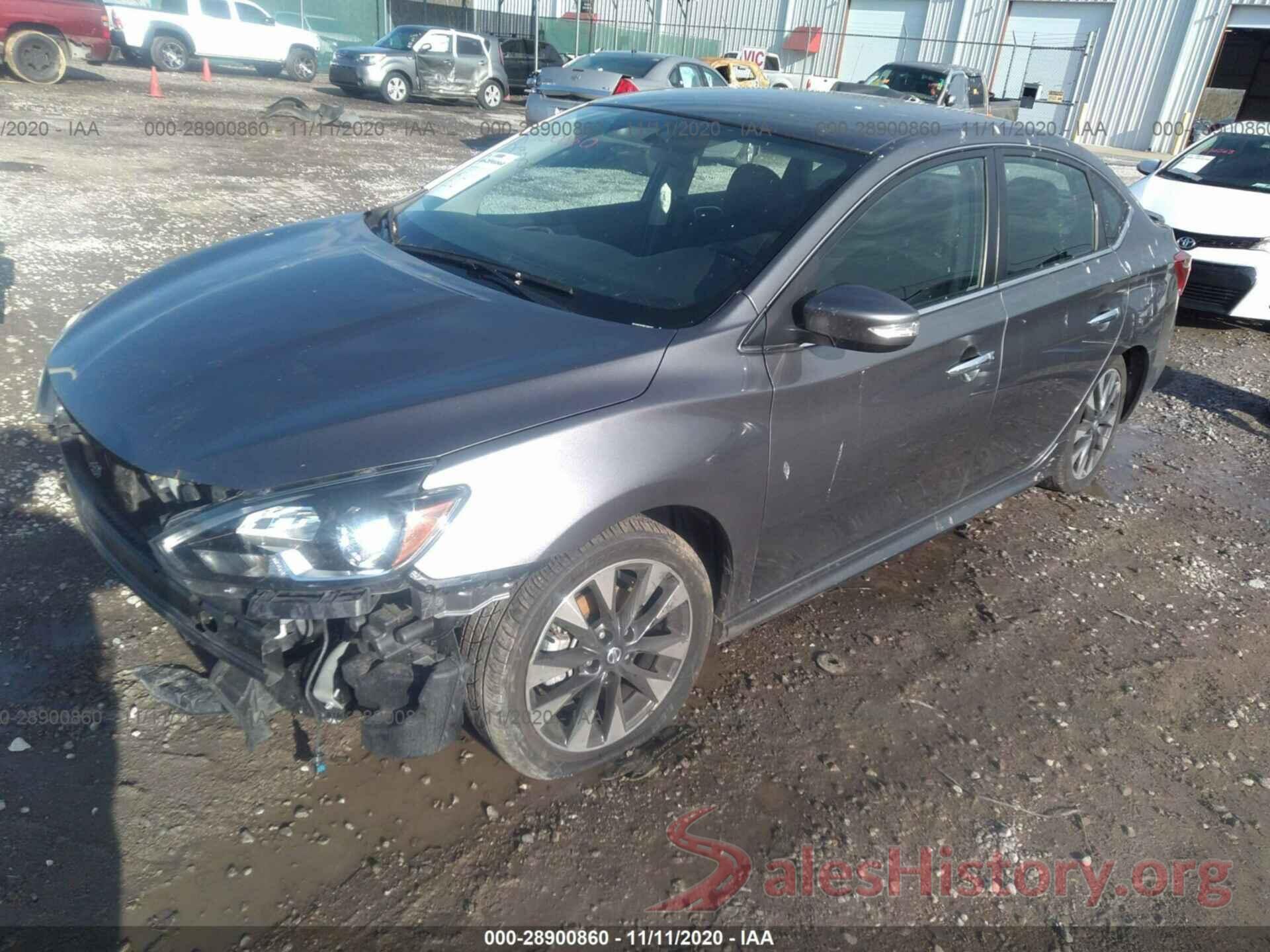 3N1AB7AP8KY293161 2019 NISSAN SENTRA