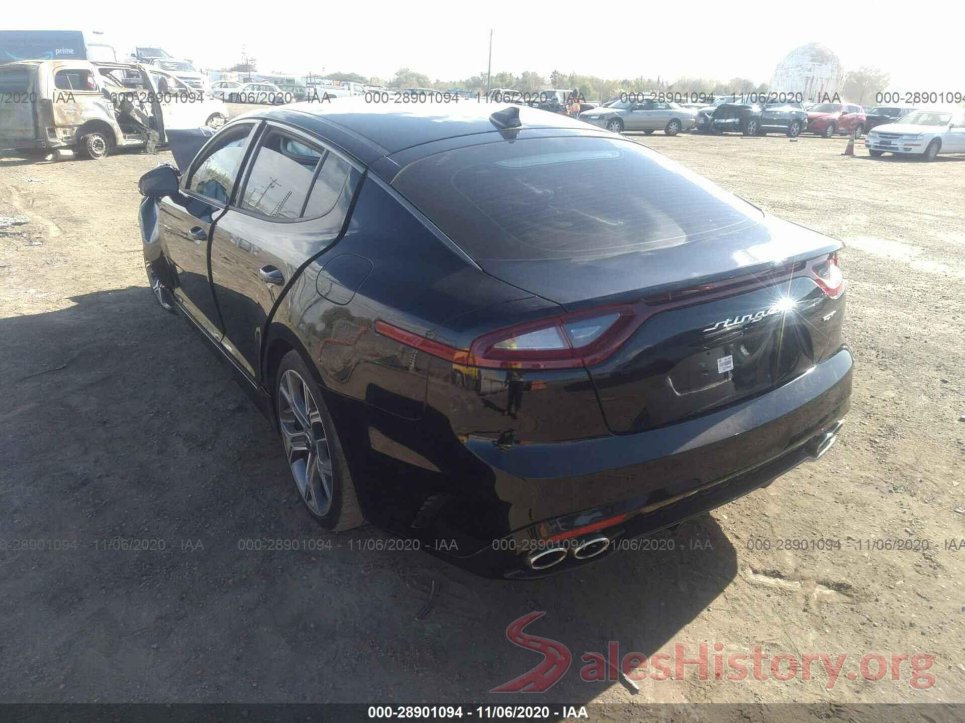 KNAE35LC4L6082121 2020 KIA STINGER