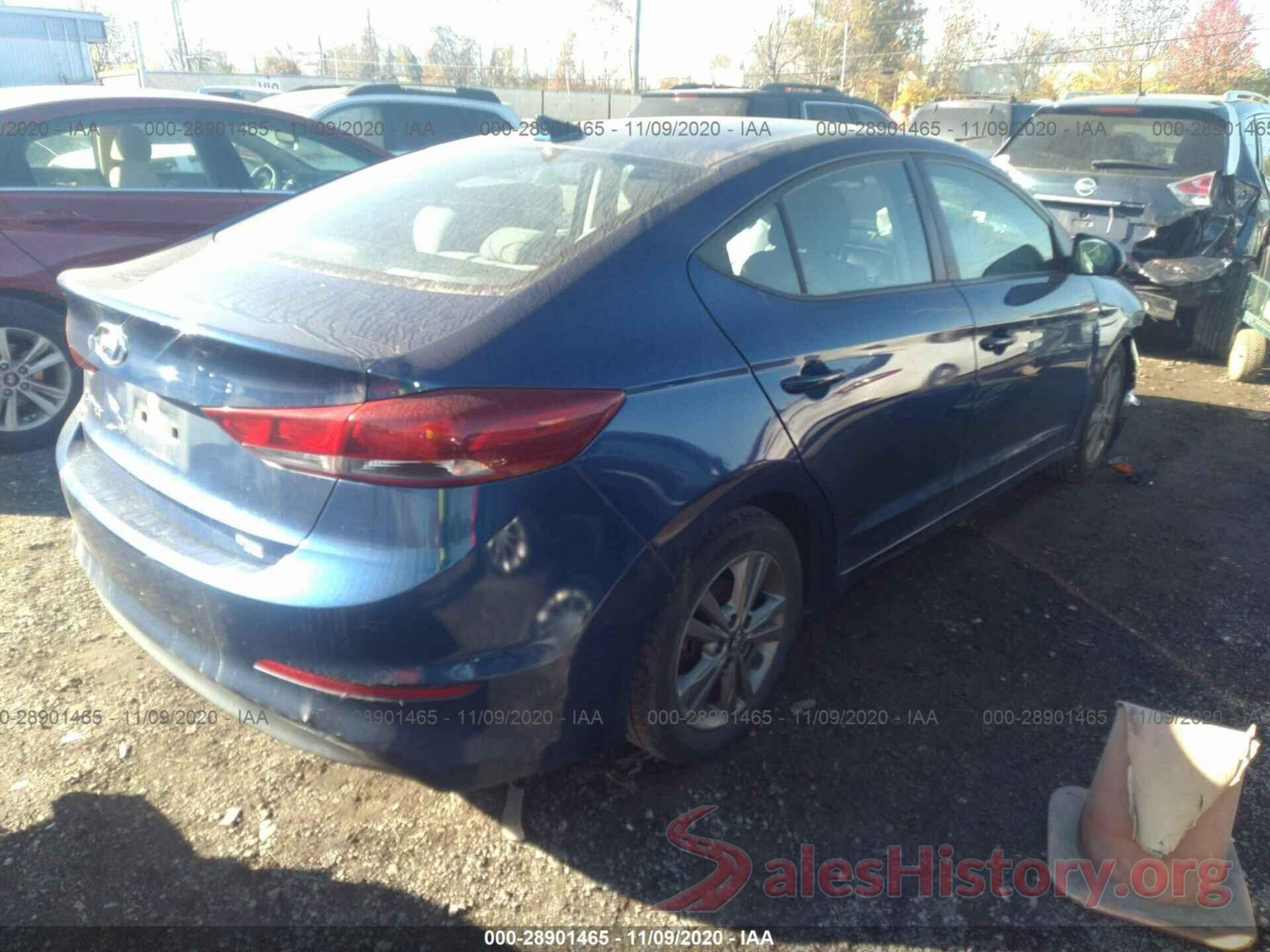 5NPD84LF6JH240871 2018 HYUNDAI ELANTRA