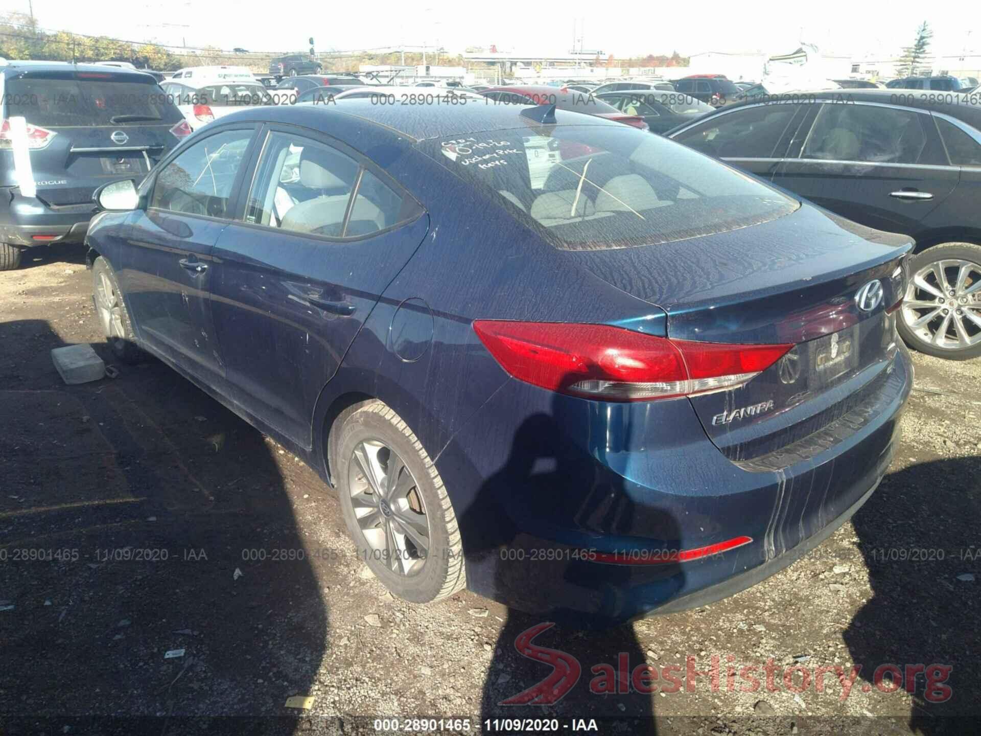 5NPD84LF6JH240871 2018 HYUNDAI ELANTRA