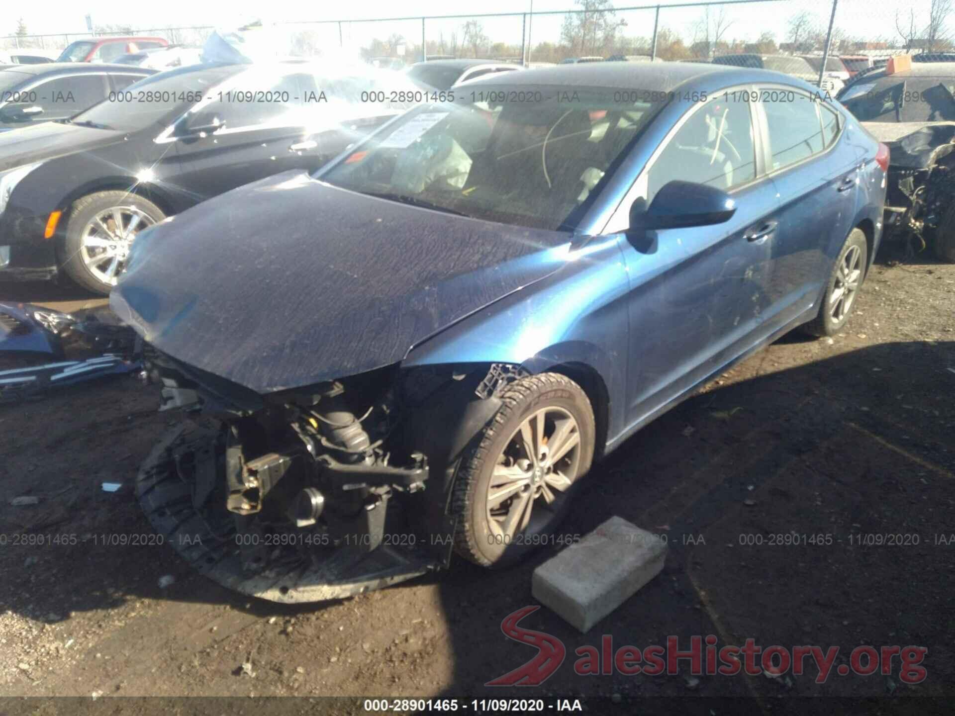 5NPD84LF6JH240871 2018 HYUNDAI ELANTRA