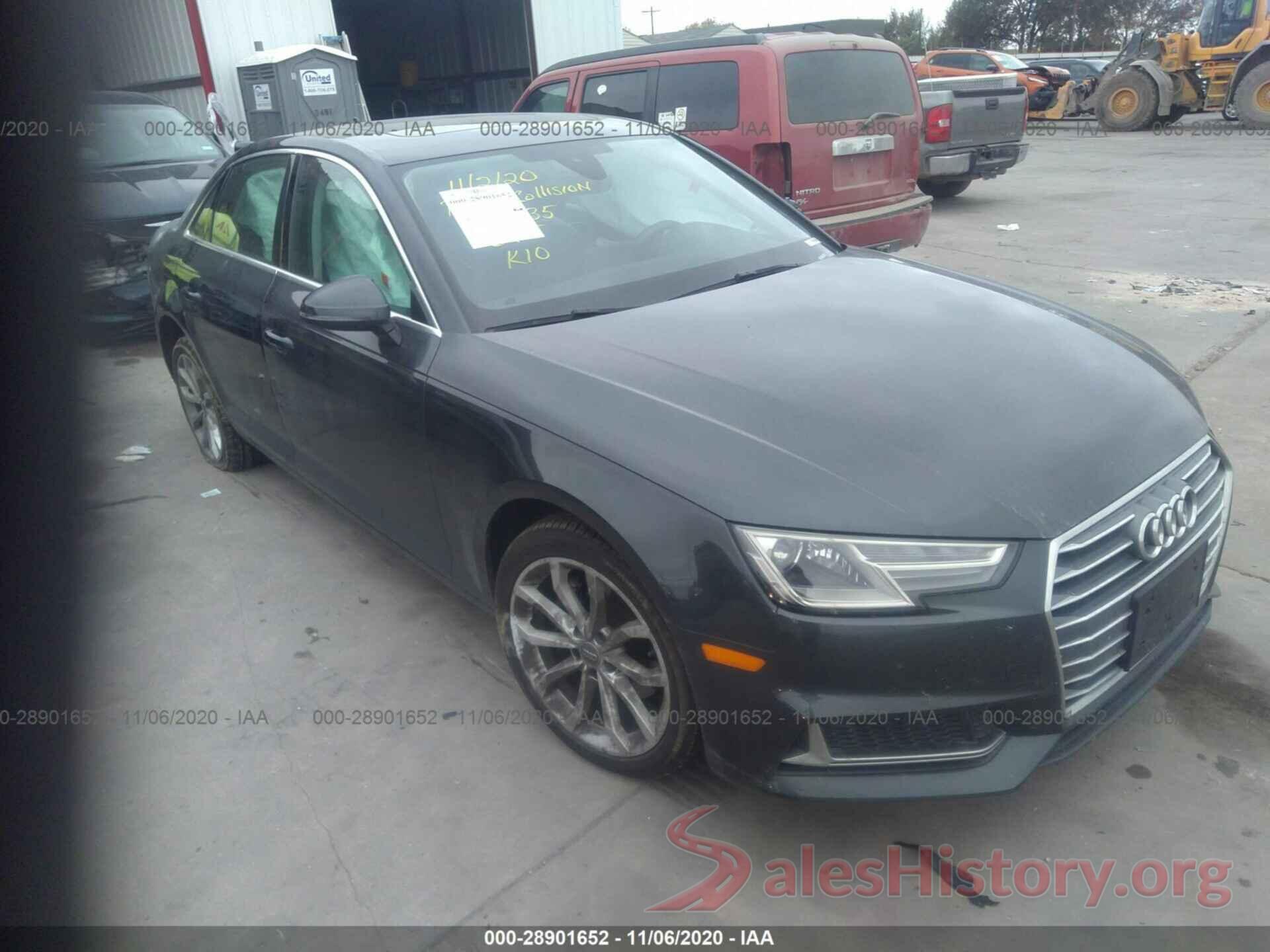 WAUGMAF49KA038808 2019 AUDI A4