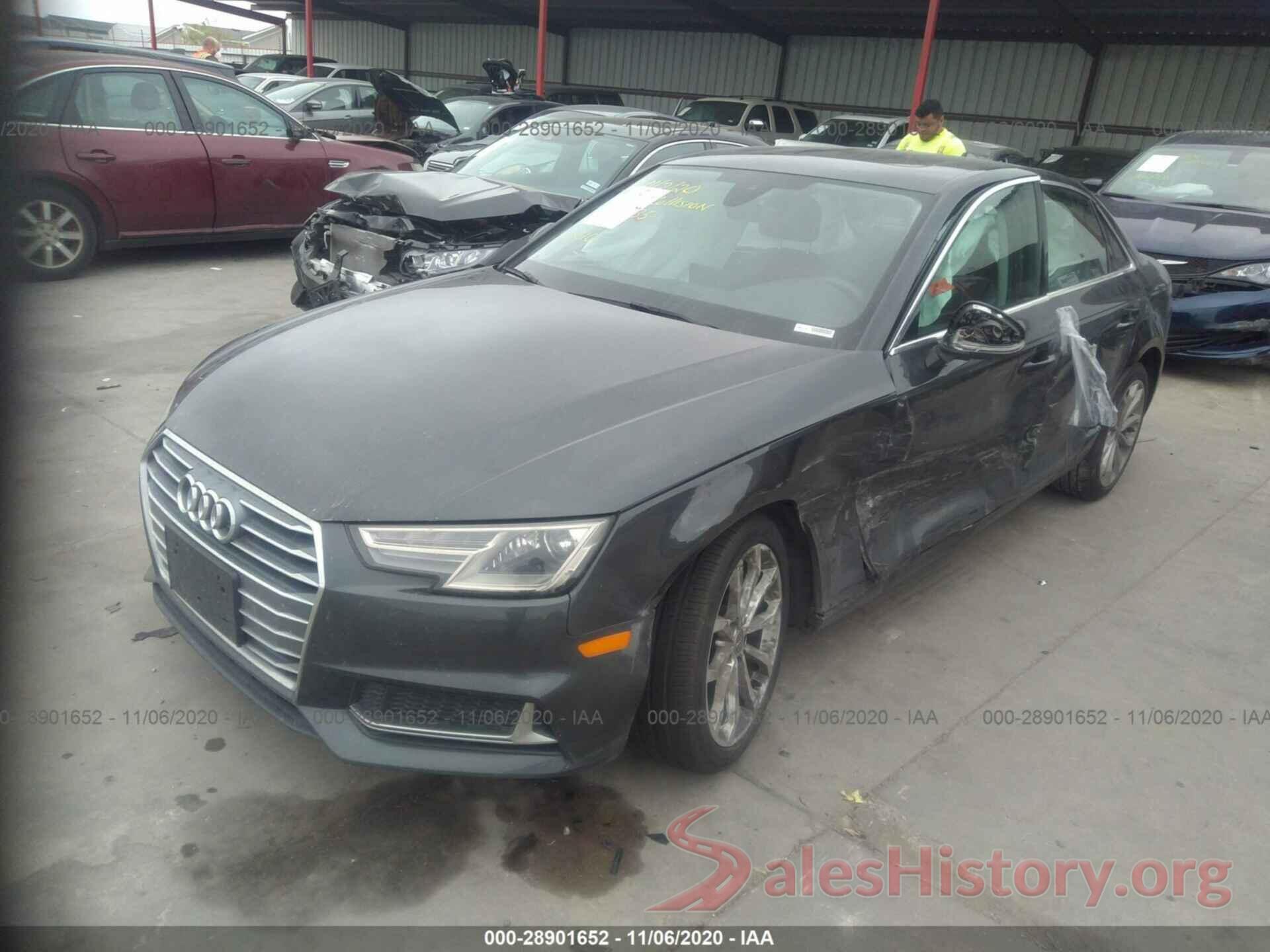 WAUGMAF49KA038808 2019 AUDI A4