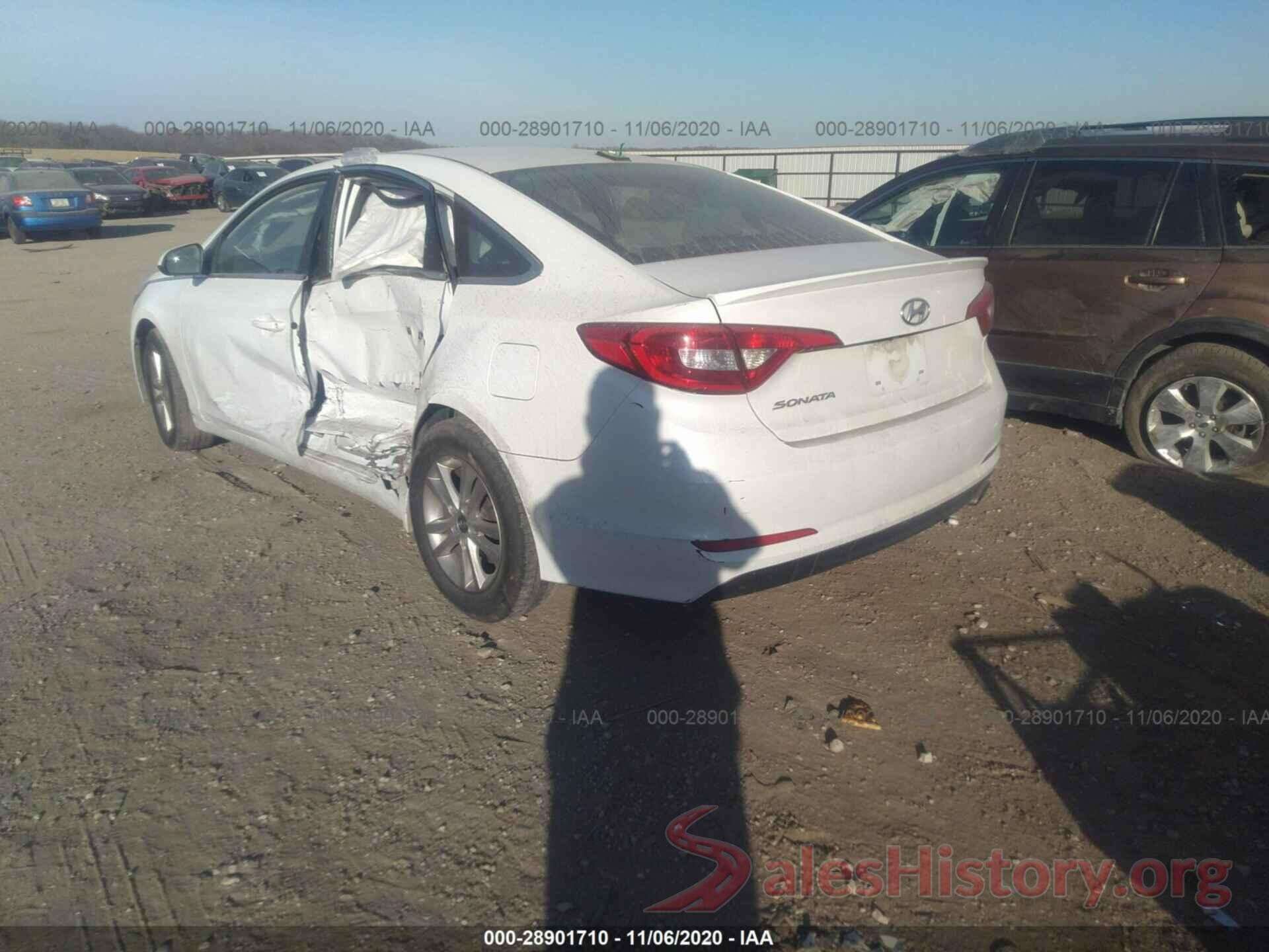 5NPE24AF3GH376683 2016 HYUNDAI SONATA