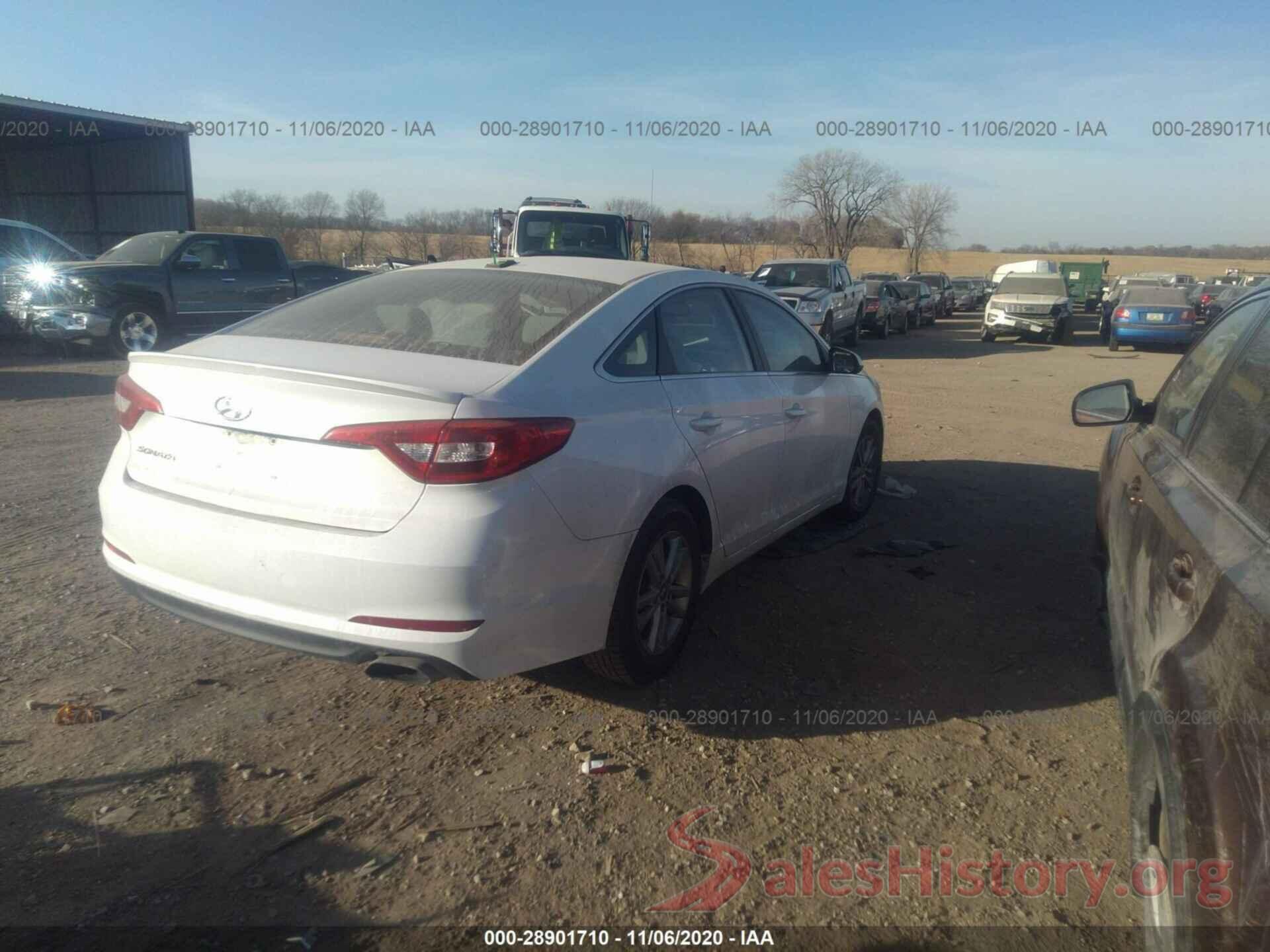 5NPE24AF3GH376683 2016 HYUNDAI SONATA