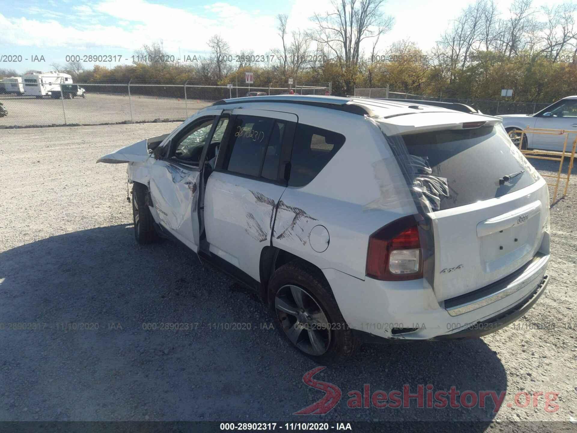 1C4NJDEB6HD129160 2017 JEEP COMPASS