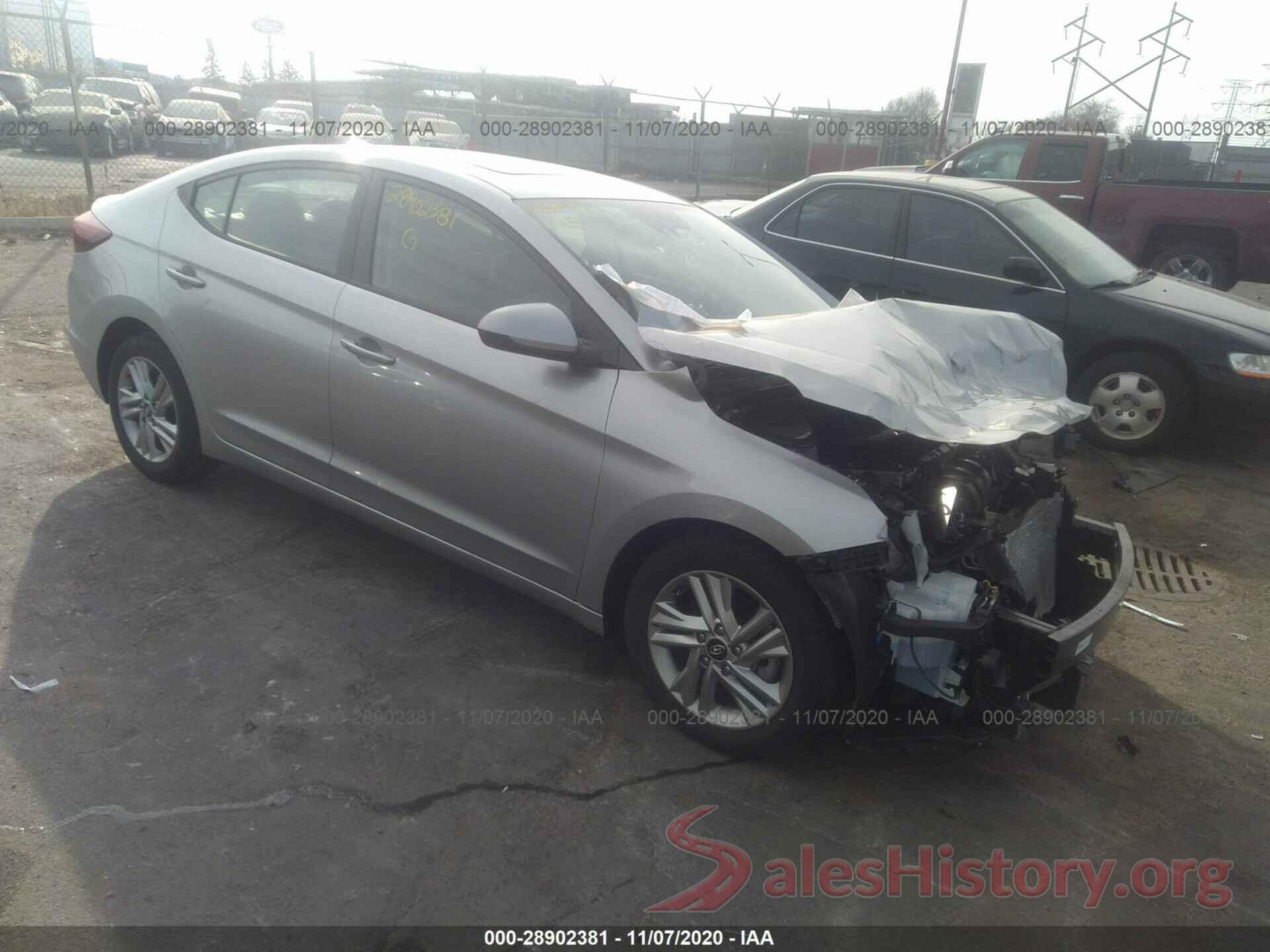 5NPD84LF7LH553494 2020 HYUNDAI ELANTRA