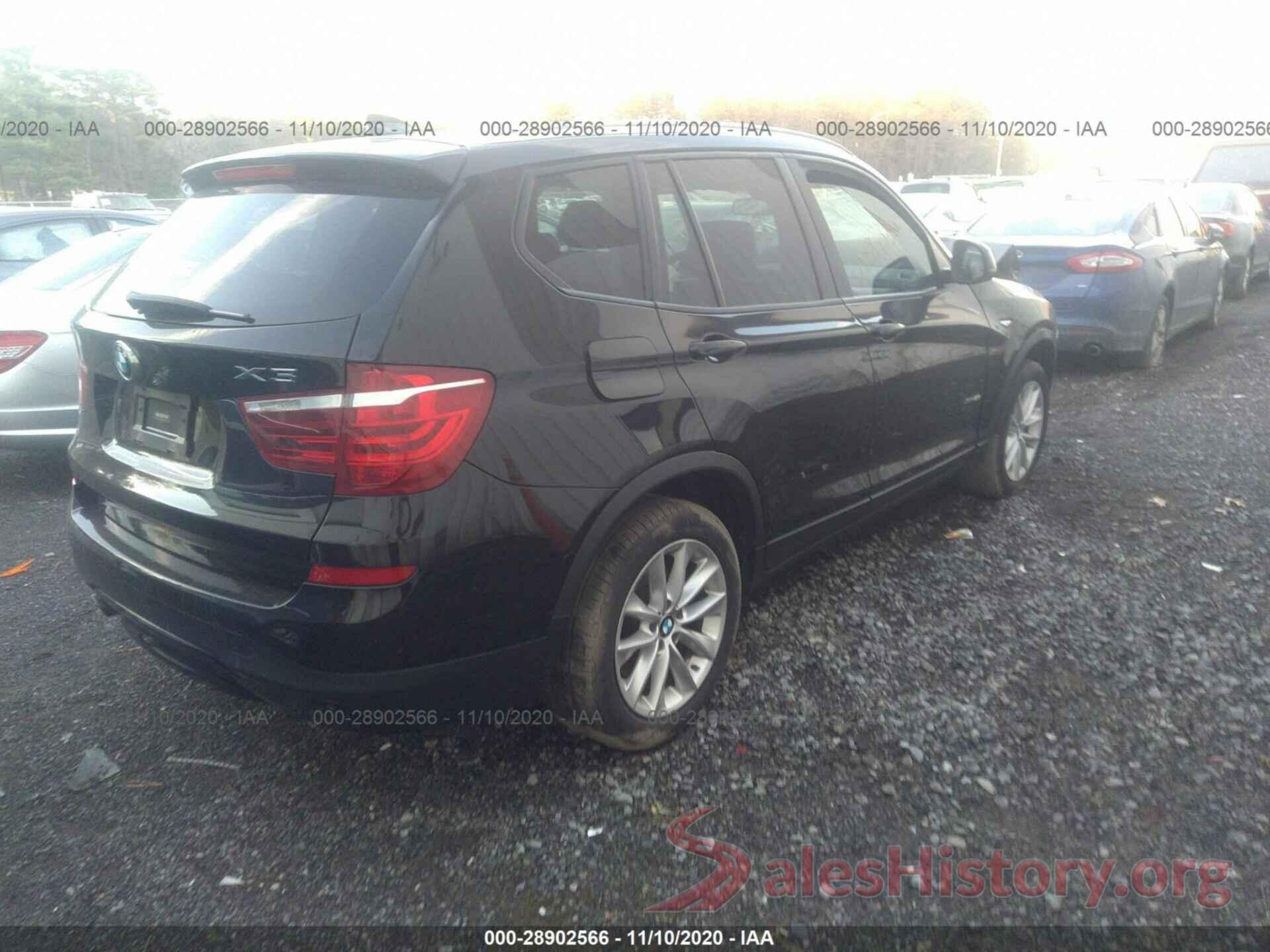 5UXWX9C56G0D84251 2016 BMW X3