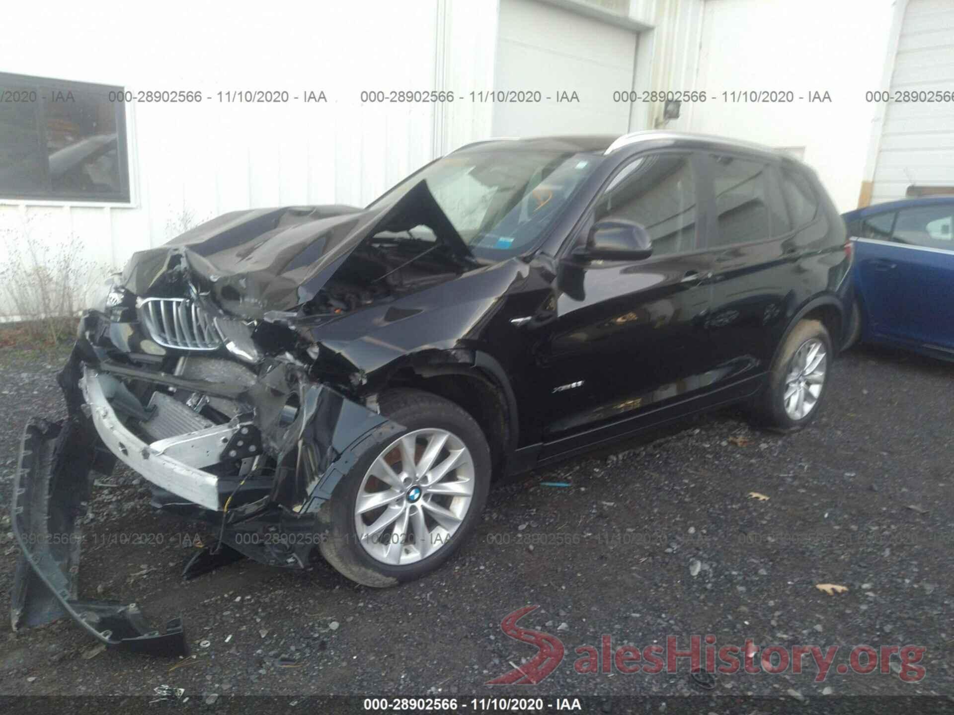 5UXWX9C56G0D84251 2016 BMW X3