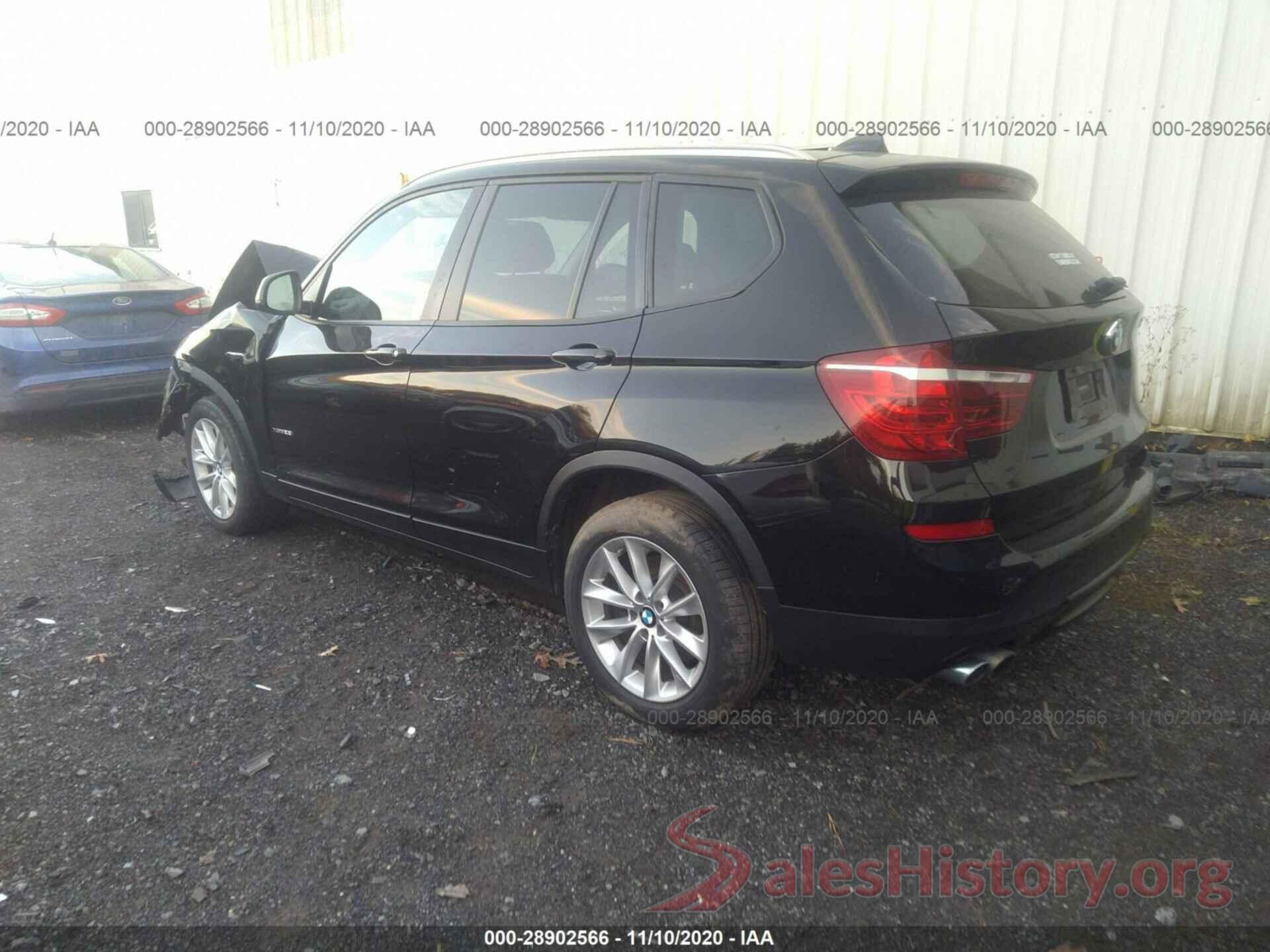 5UXWX9C56G0D84251 2016 BMW X3