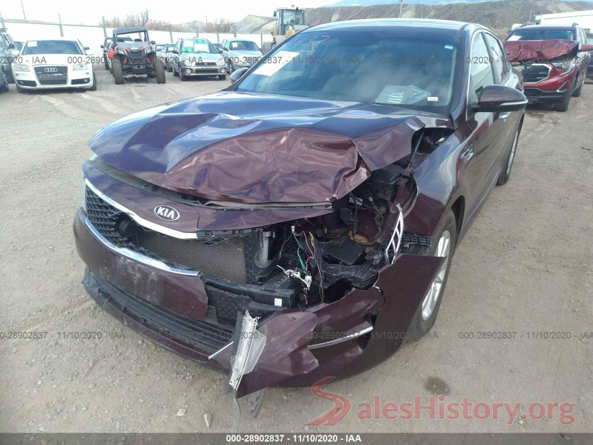 5XXGT4L33GG015104 2016 KIA OPTIMA