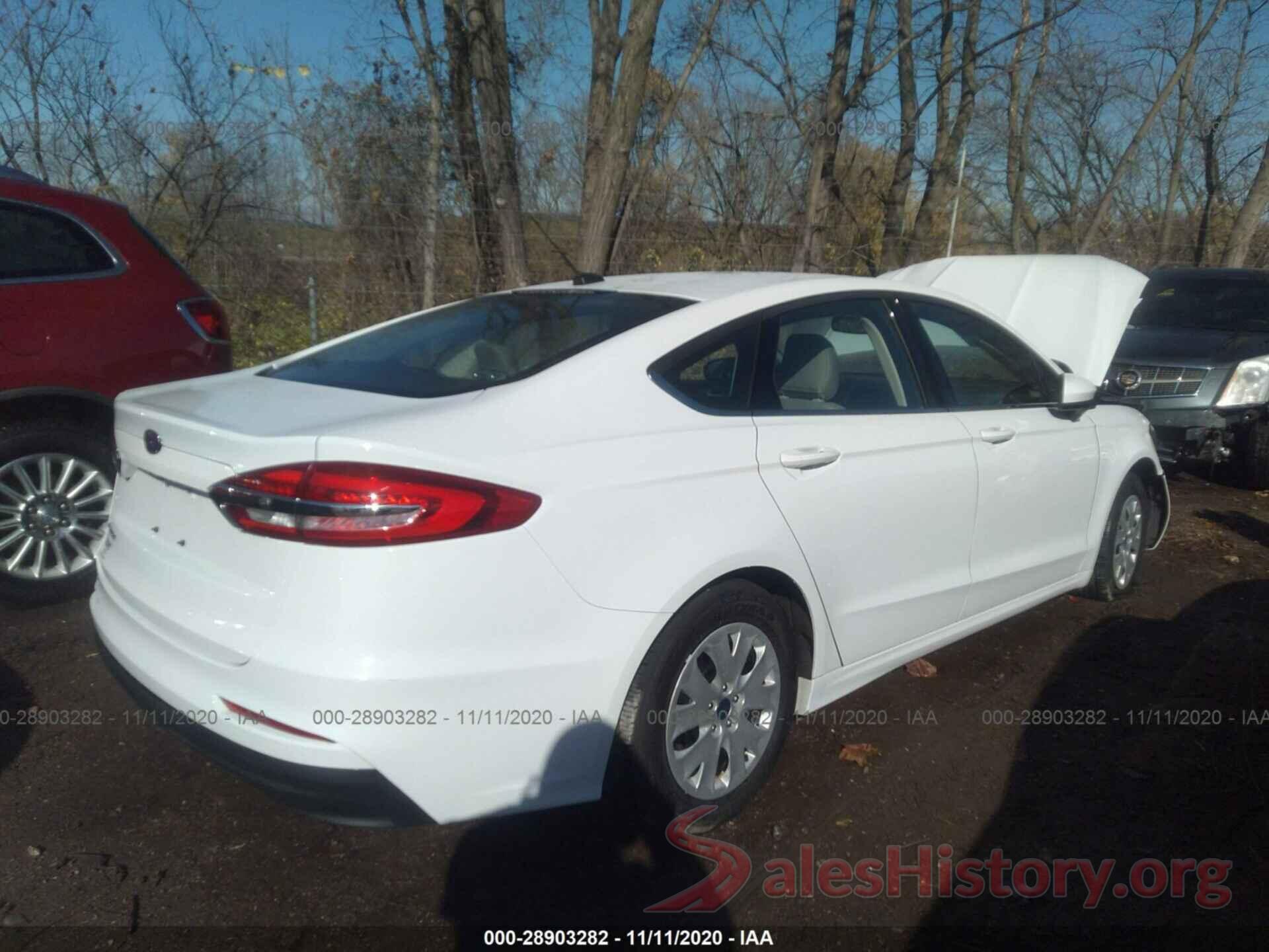 3FA6P0G75KR130390 2019 FORD FUSION