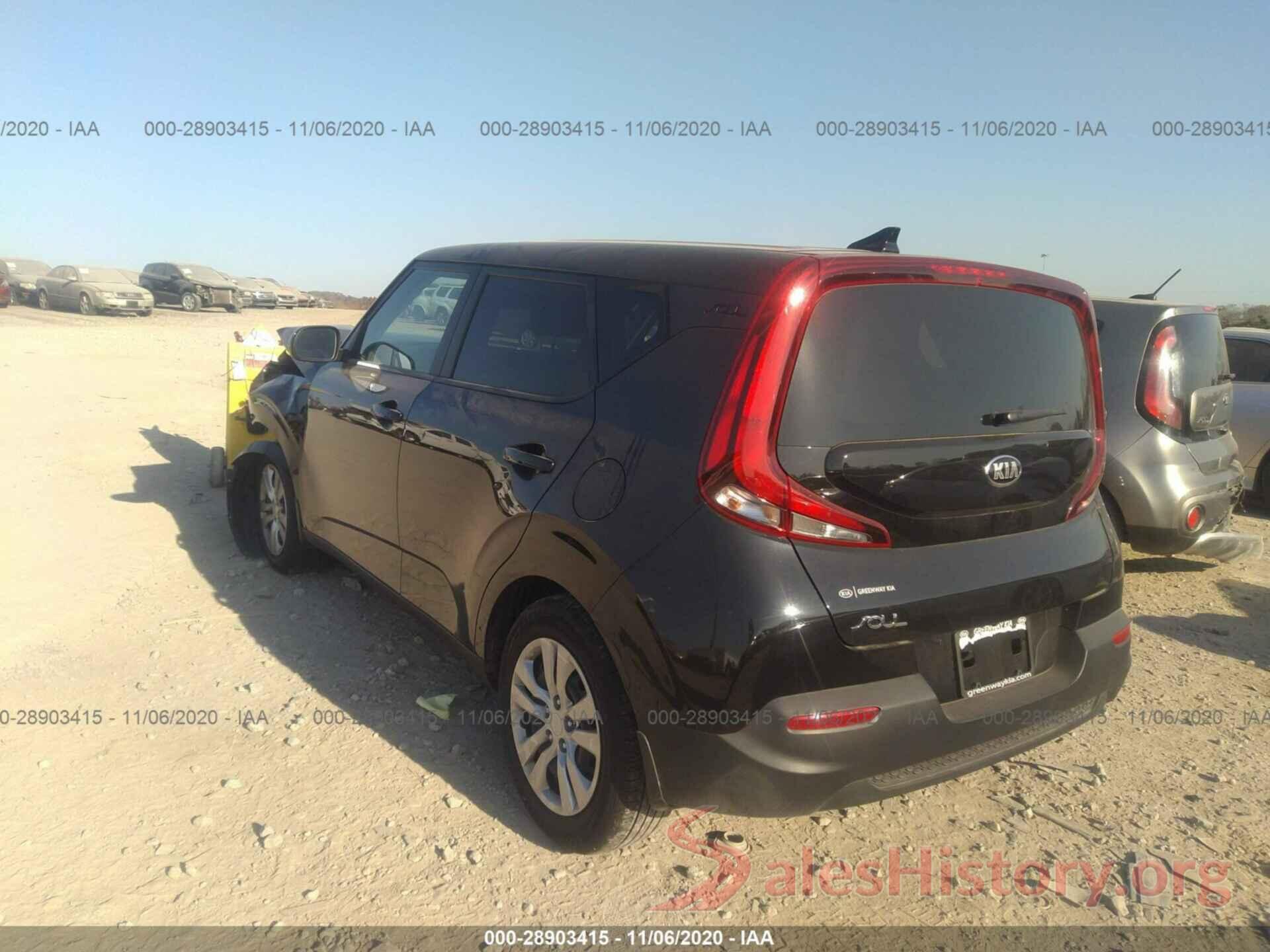 KNDJ23AU3L7725492 2020 KIA SOUL