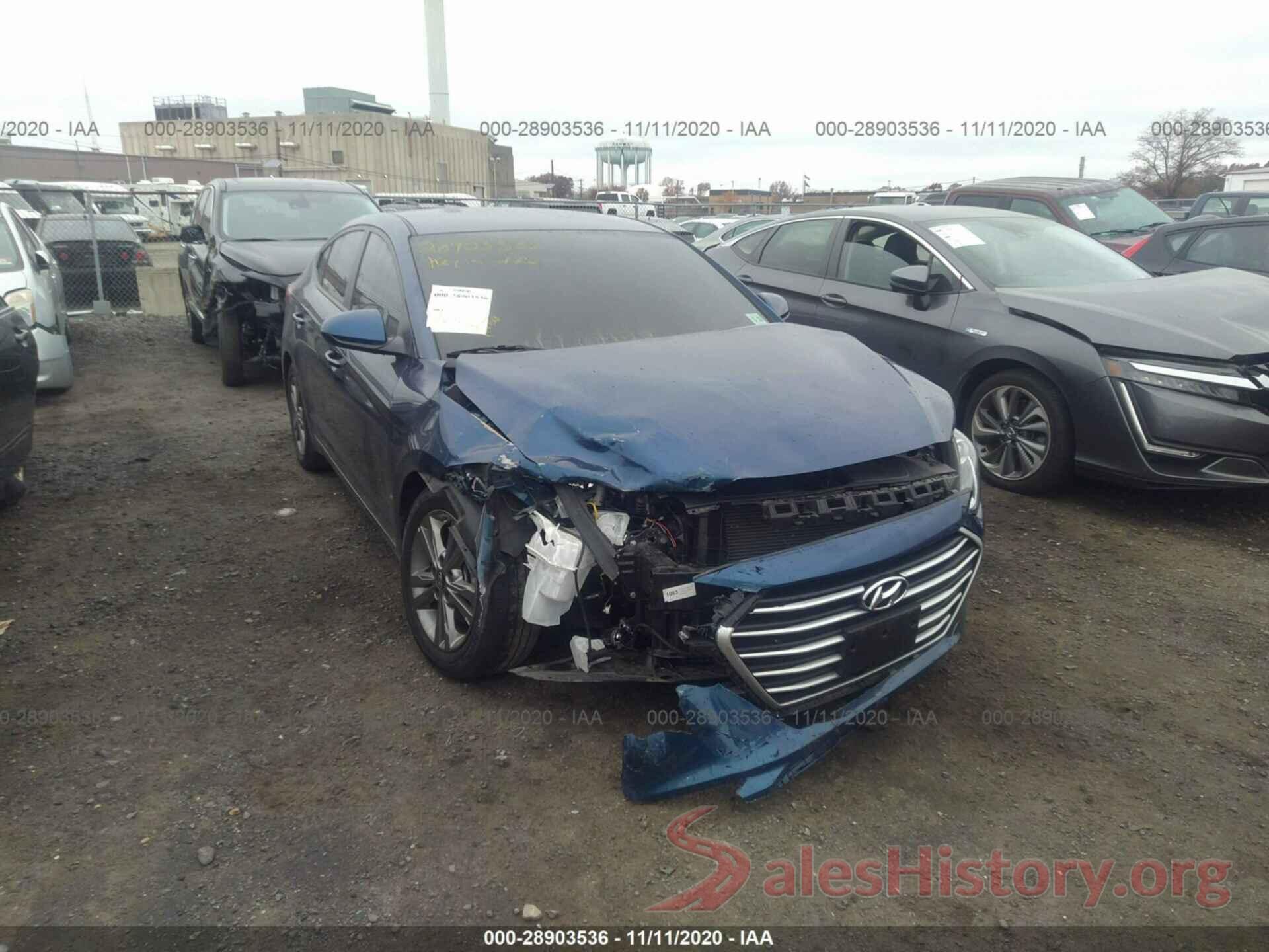 5NPD84LF8JH348988 2018 HYUNDAI ELANTRA