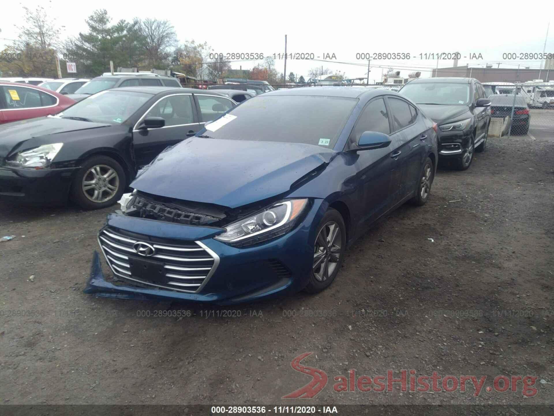 5NPD84LF8JH348988 2018 HYUNDAI ELANTRA