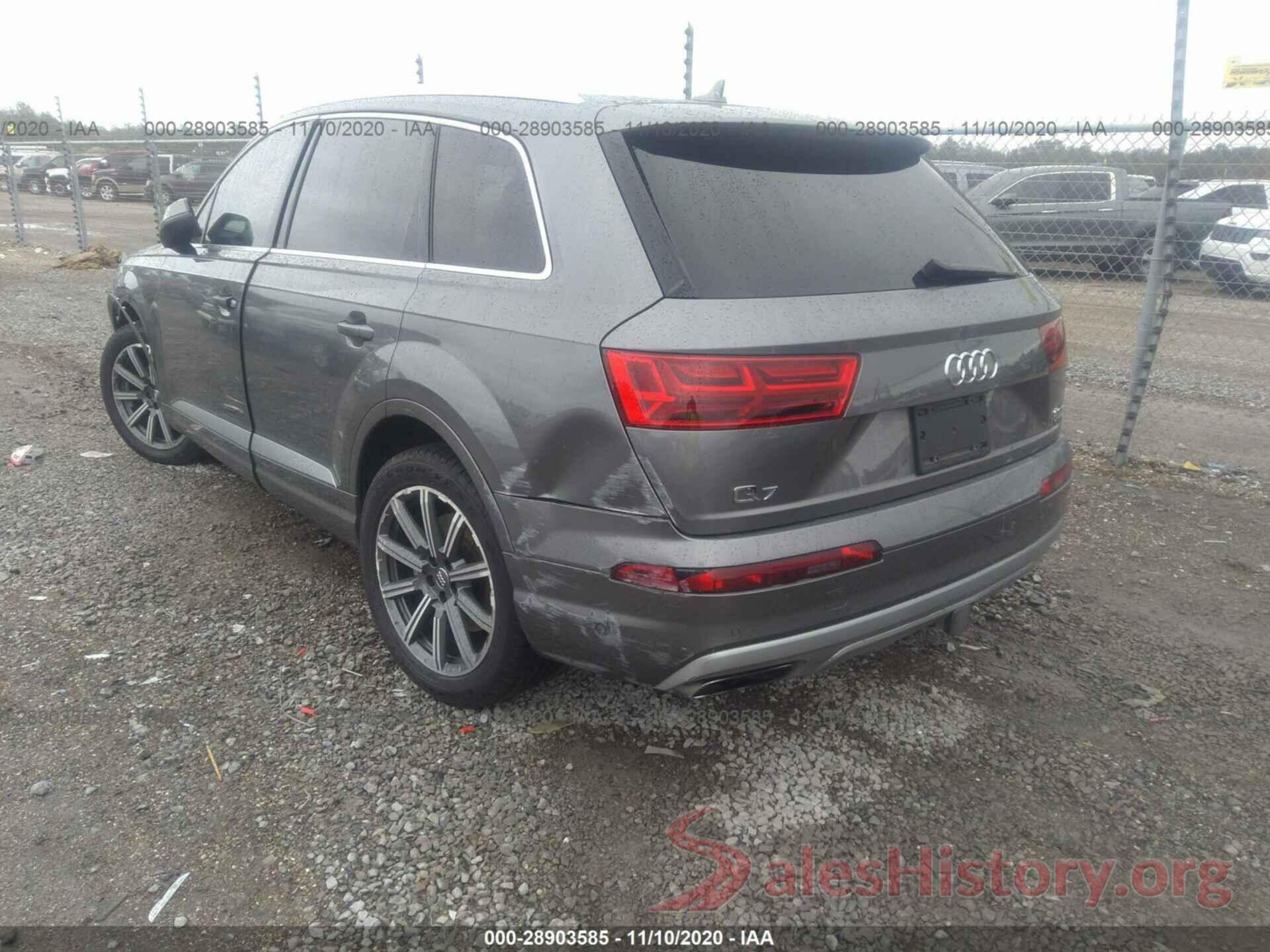 WA1VAAF7XHD059536 2017 AUDI Q7