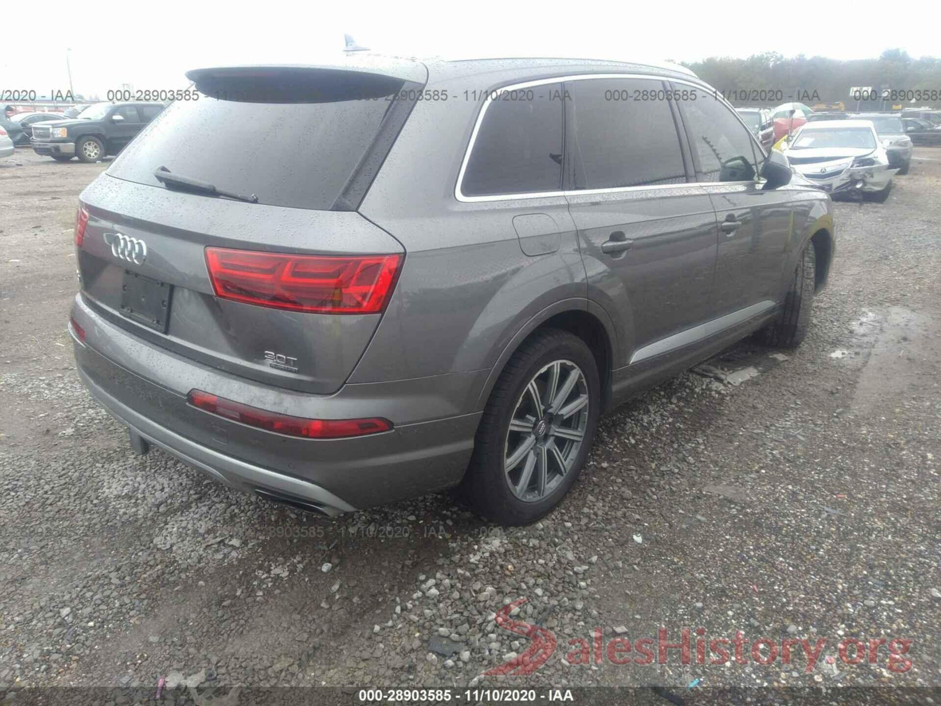 WA1VAAF7XHD059536 2017 AUDI Q7