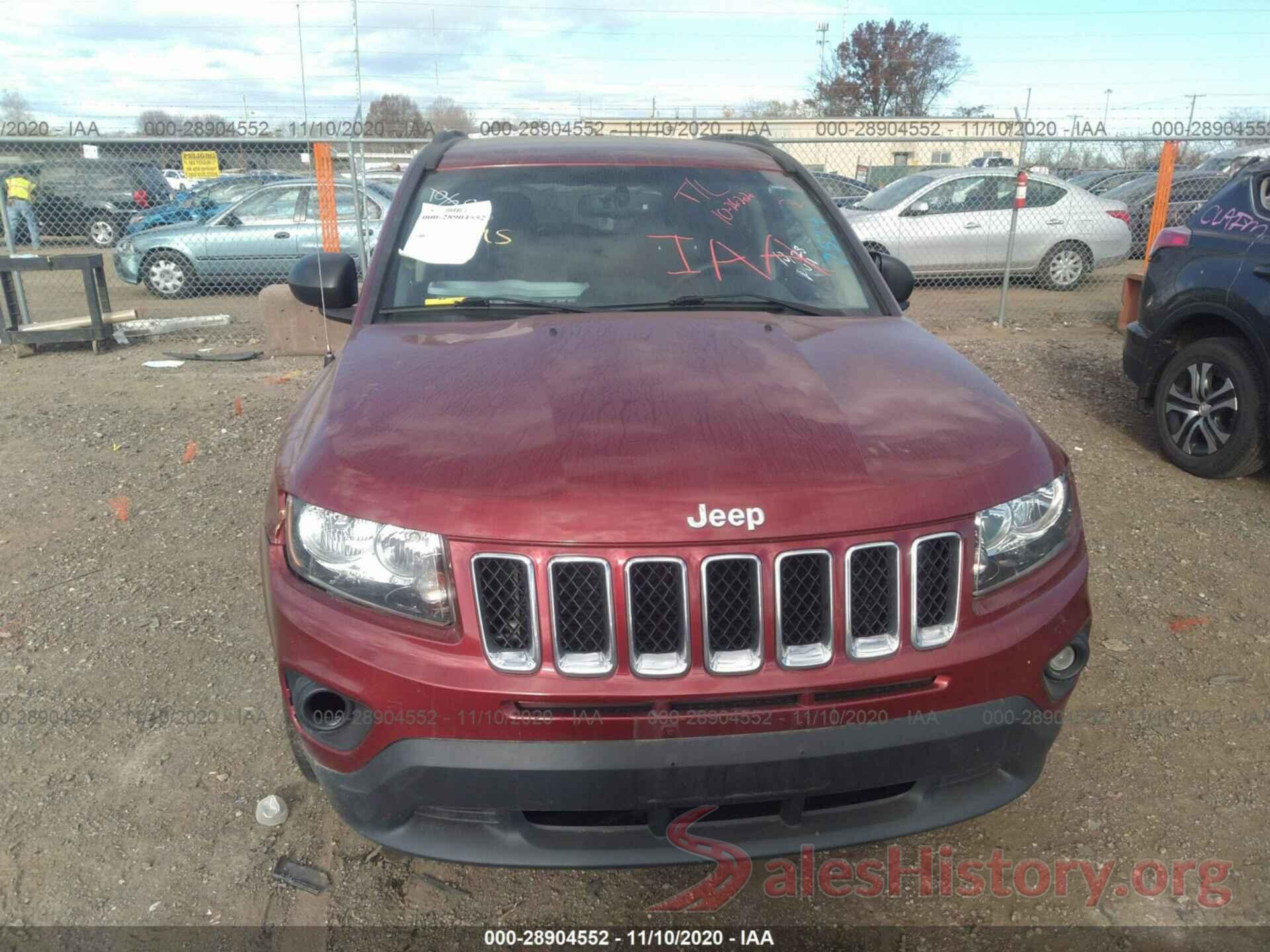 1C4NJDBB9GD757524 2016 JEEP COMPASS