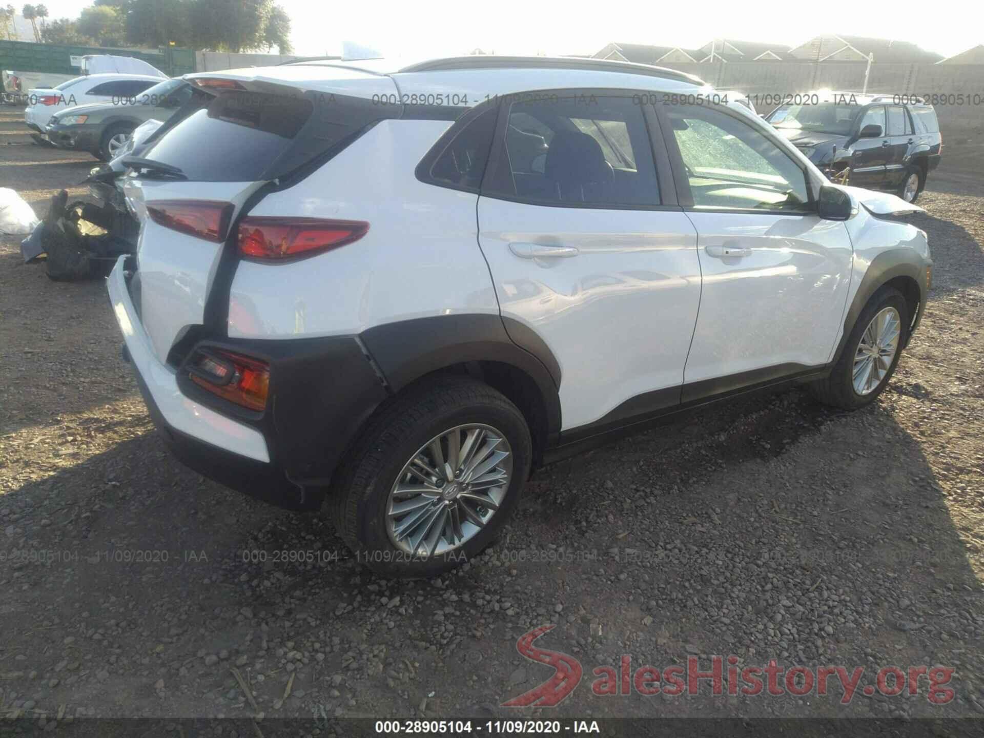 KM8K62AA8LU539954 2020 HYUNDAI KONA