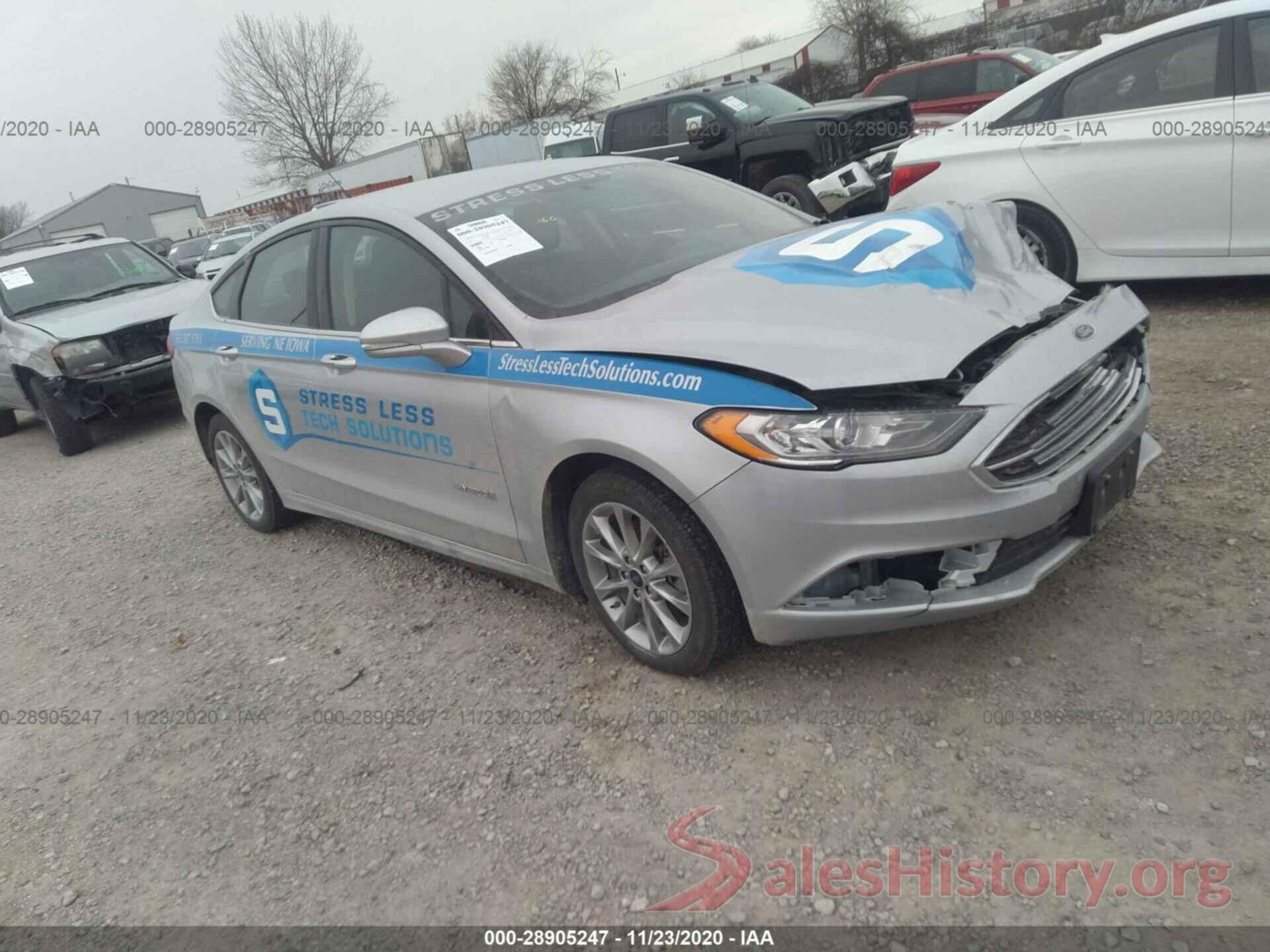 3FA6P0LU1HR364756 2017 FORD FUSION