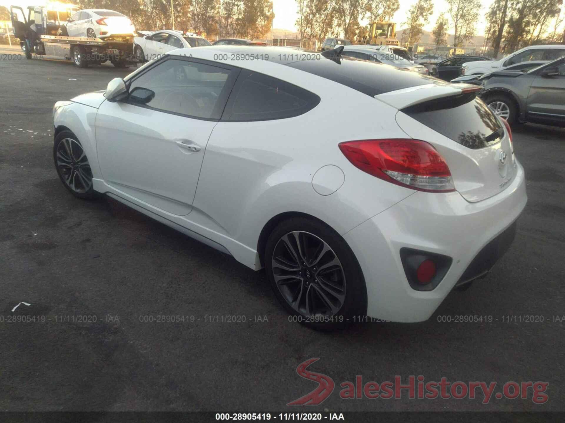 KMHTC6AE1GU265333 2016 HYUNDAI VELOSTER