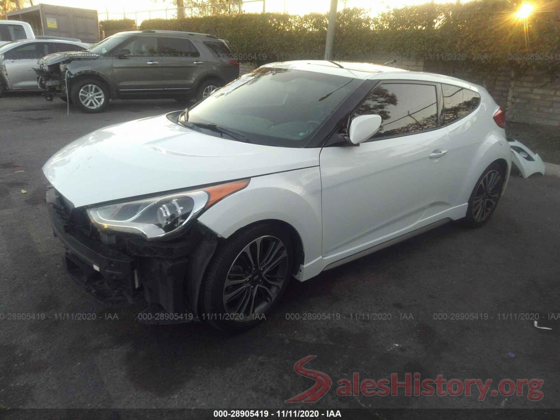 KMHTC6AE1GU265333 2016 HYUNDAI VELOSTER