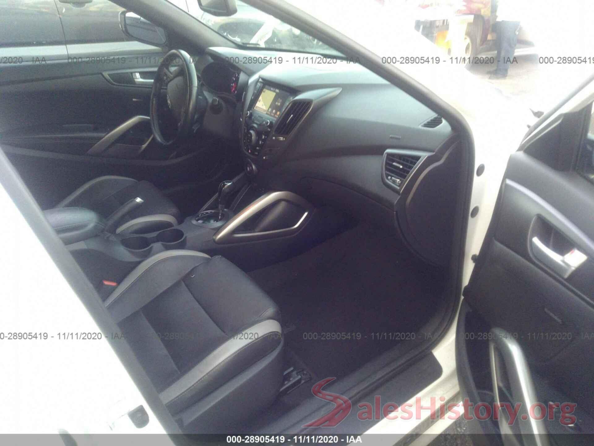 KMHTC6AE1GU265333 2016 HYUNDAI VELOSTER