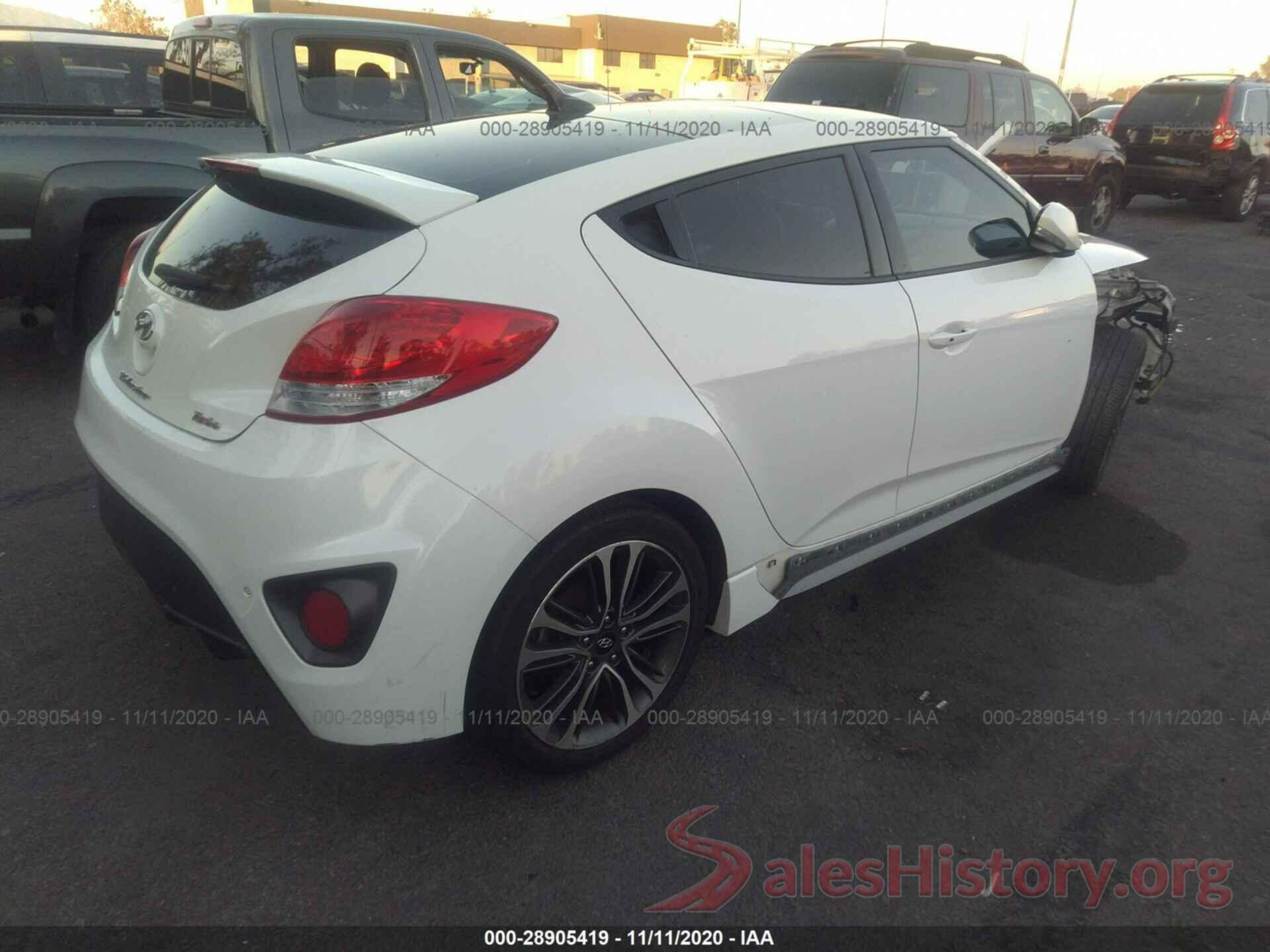 KMHTC6AE1GU265333 2016 HYUNDAI VELOSTER