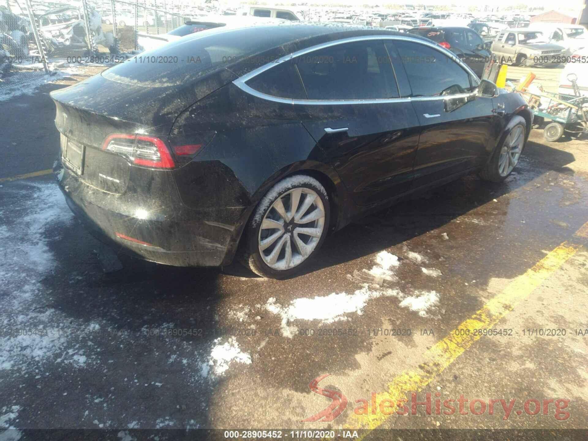 5YJ3E1EB0LF801127 2020 TESLA MODEL 3