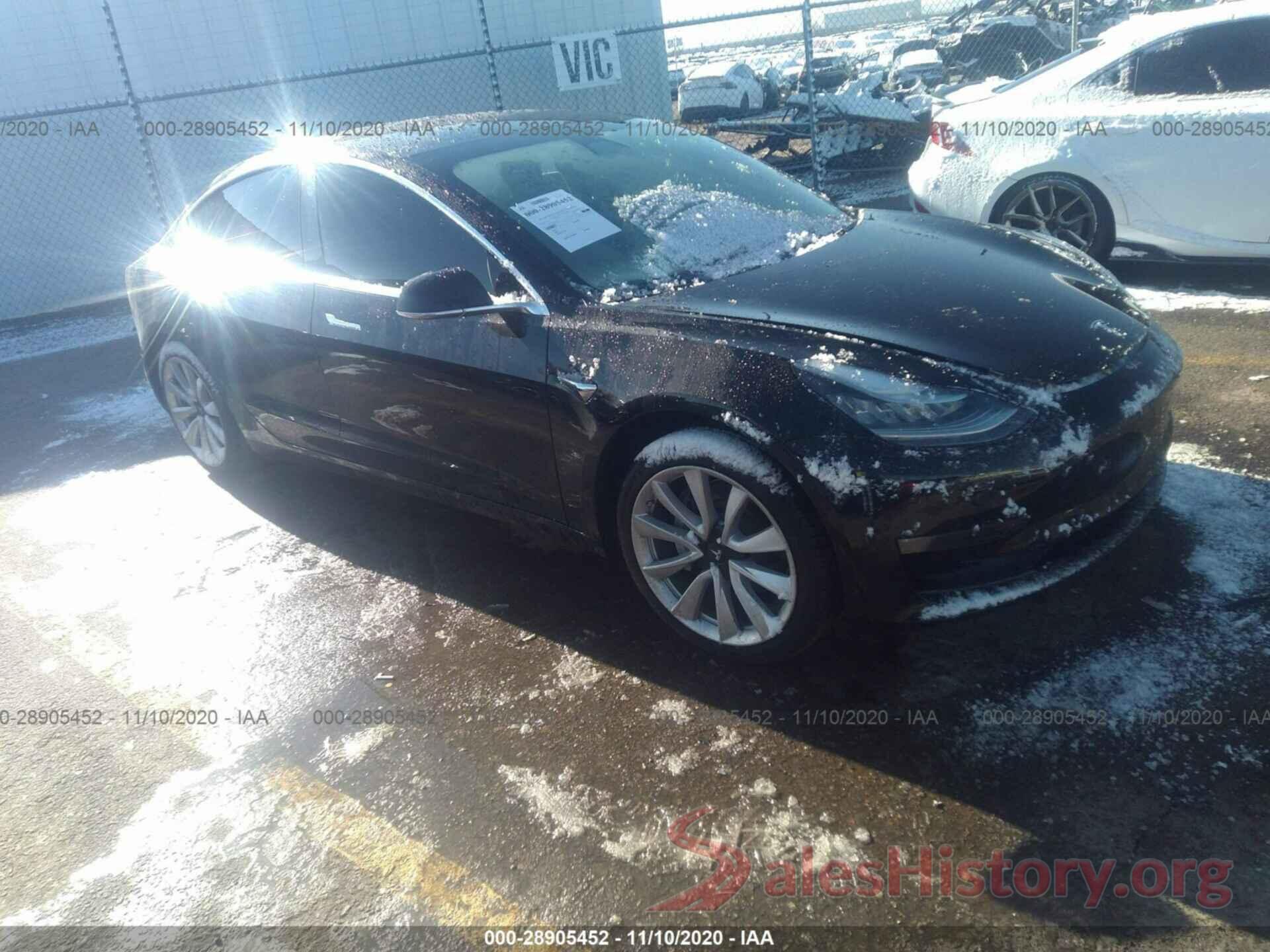 5YJ3E1EB0LF801127 2020 TESLA MODEL 3