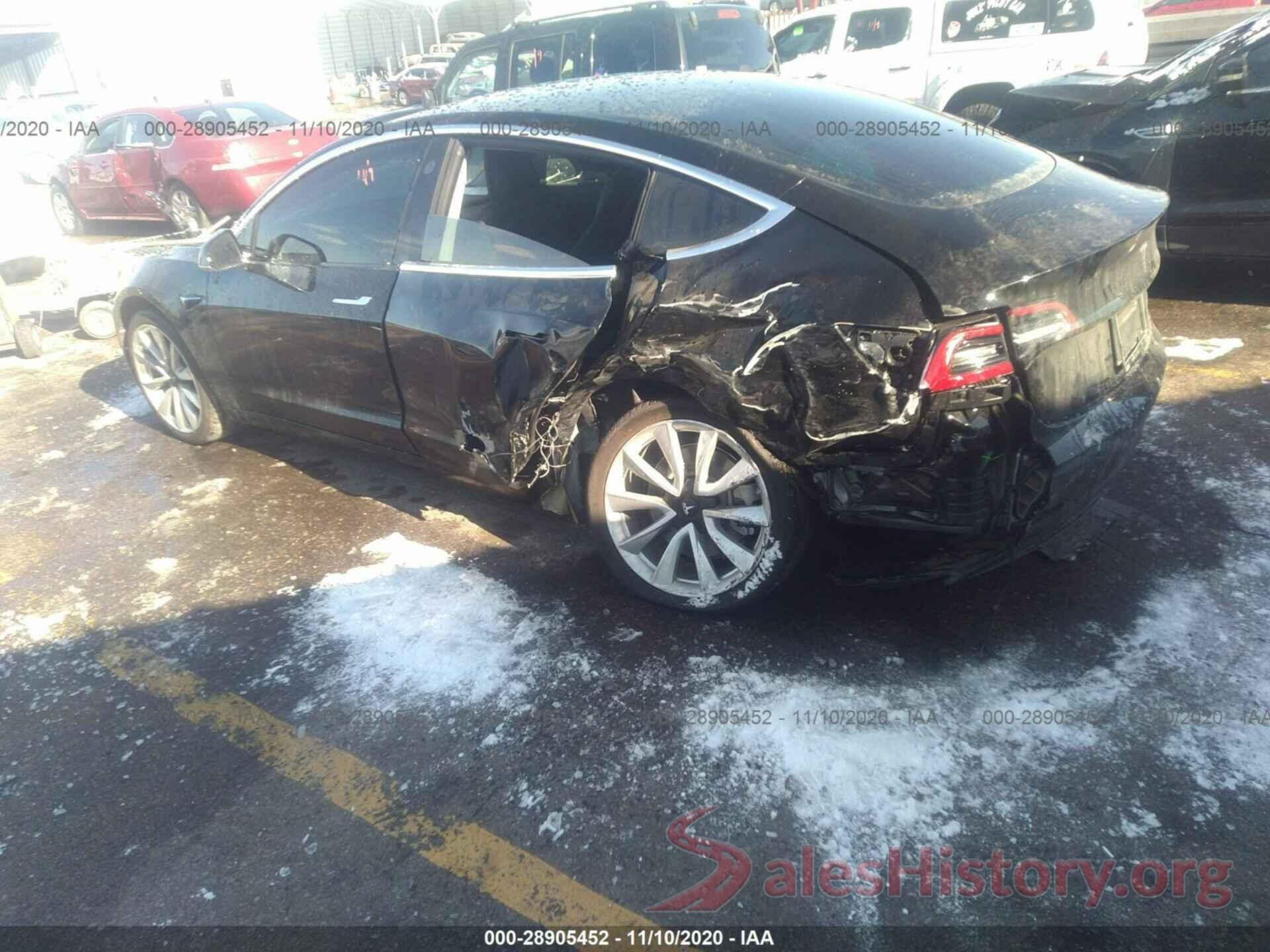 5YJ3E1EB0LF801127 2020 TESLA MODEL 3