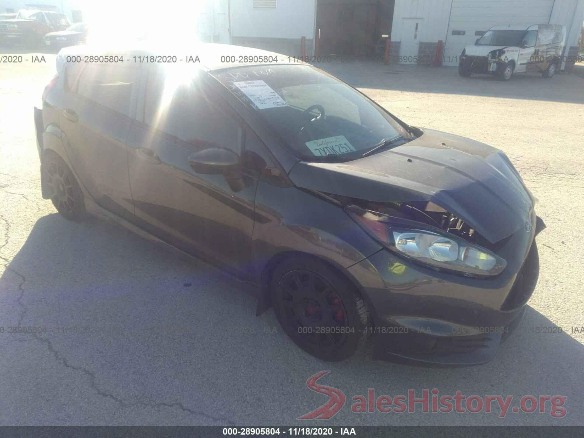 3FADP4GX3GM143707 2016 FORD FIESTA