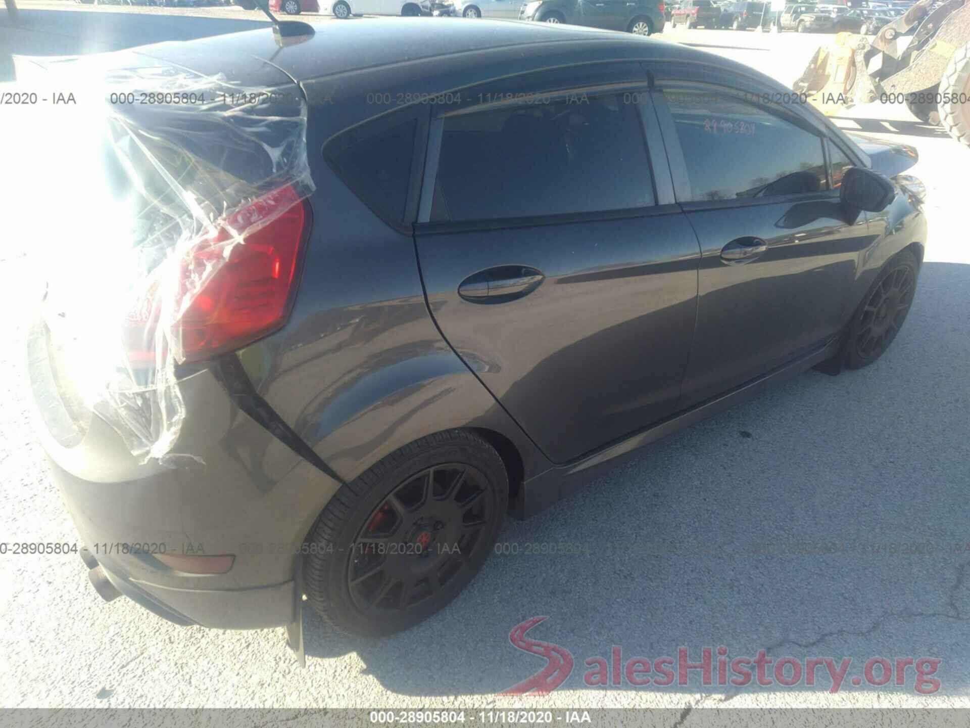 3FADP4GX3GM143707 2016 FORD FIESTA