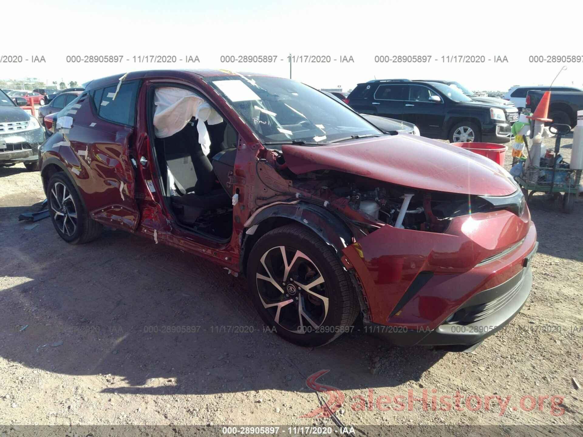 NMTKHMBX0JR049201 2018 TOYOTA C-HR