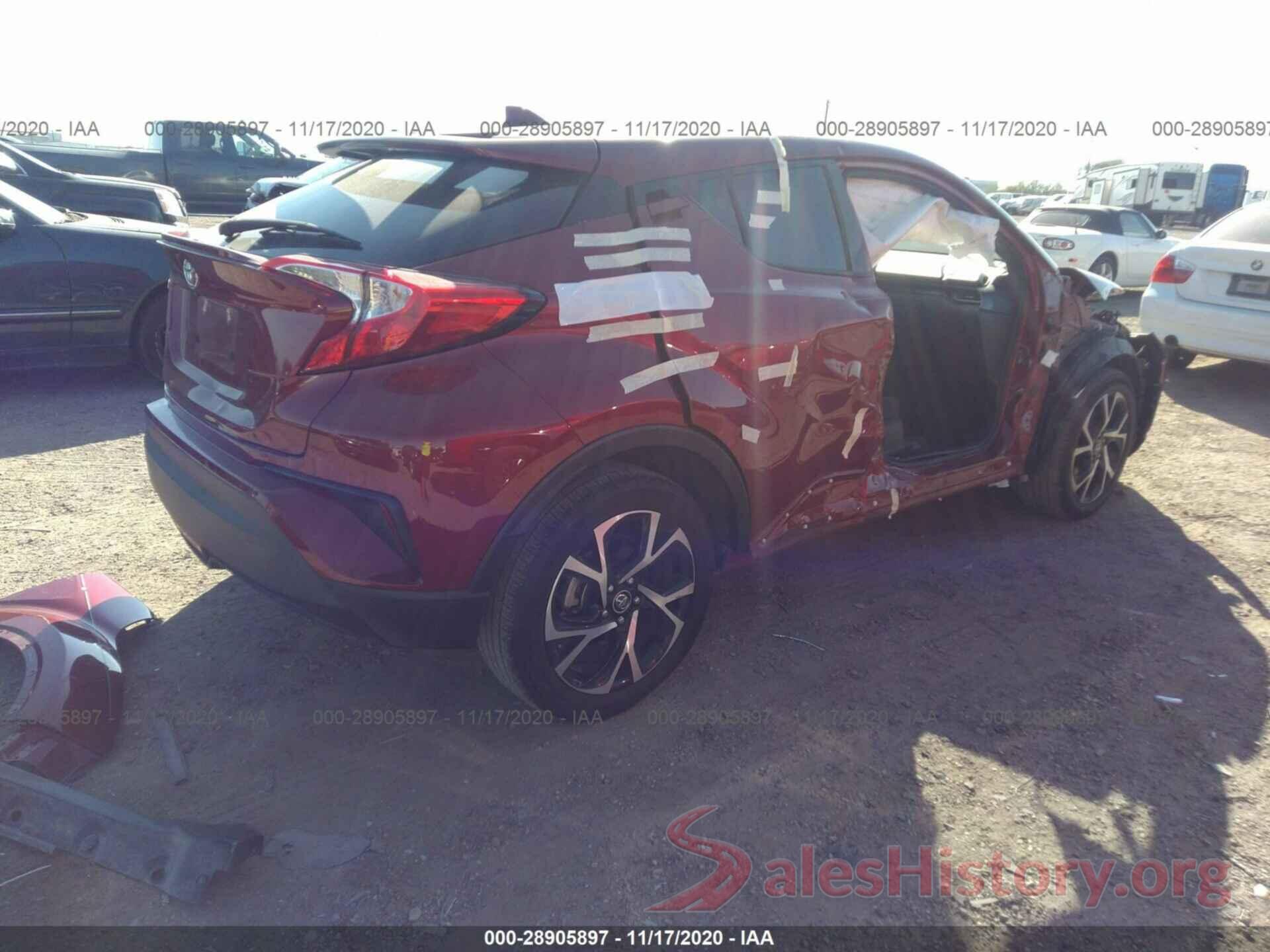 NMTKHMBX0JR049201 2018 TOYOTA C-HR