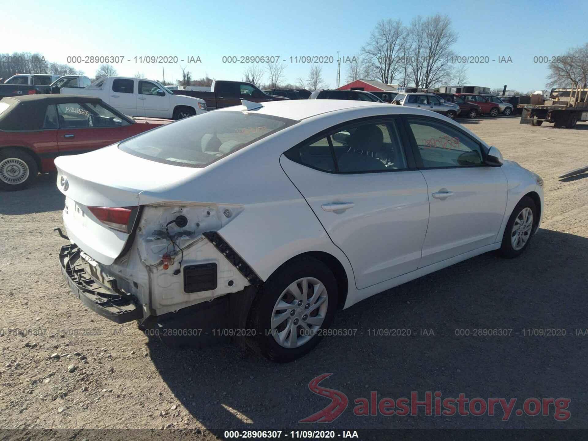 5NPD74LF1HH083523 2017 HYUNDAI ELANTRA